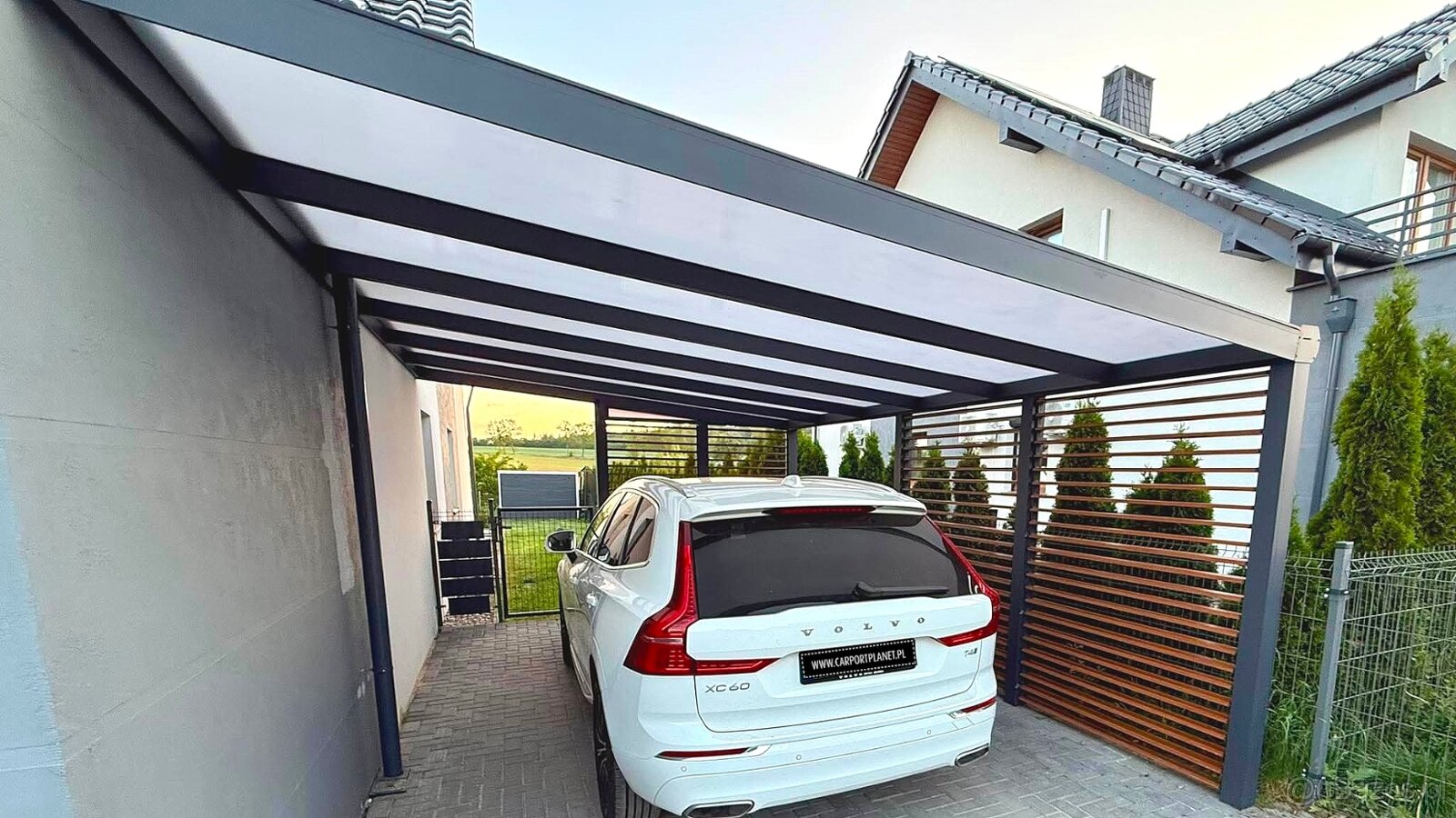 Wiata carport aluminiowe zadaszenie na samochód - 3