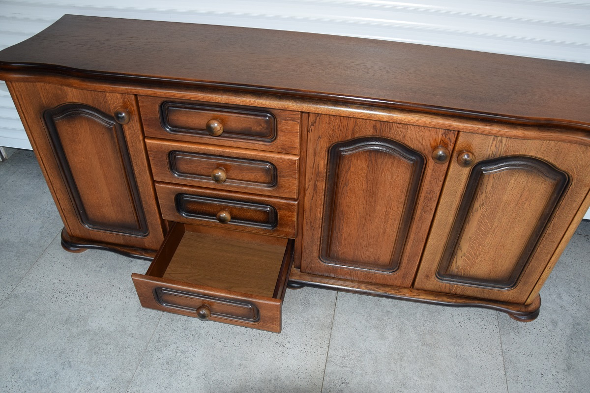 komoda dębowa - jak nowa - 3