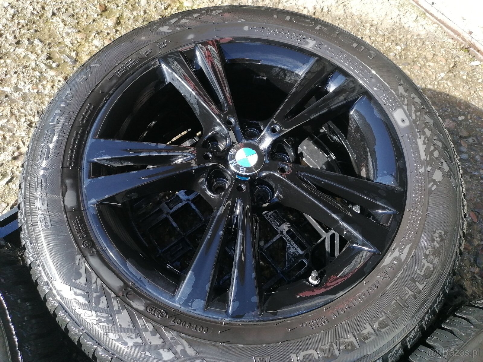 Felgi aluminiowe=5x112=orig. BMW=z oponami=225/55 R17 - 3