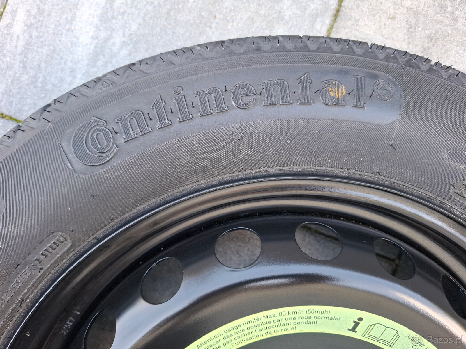 Mercedes - Koło Dojazdowe T125/90/R16 5x112 VW Audi Skoda Se - 3