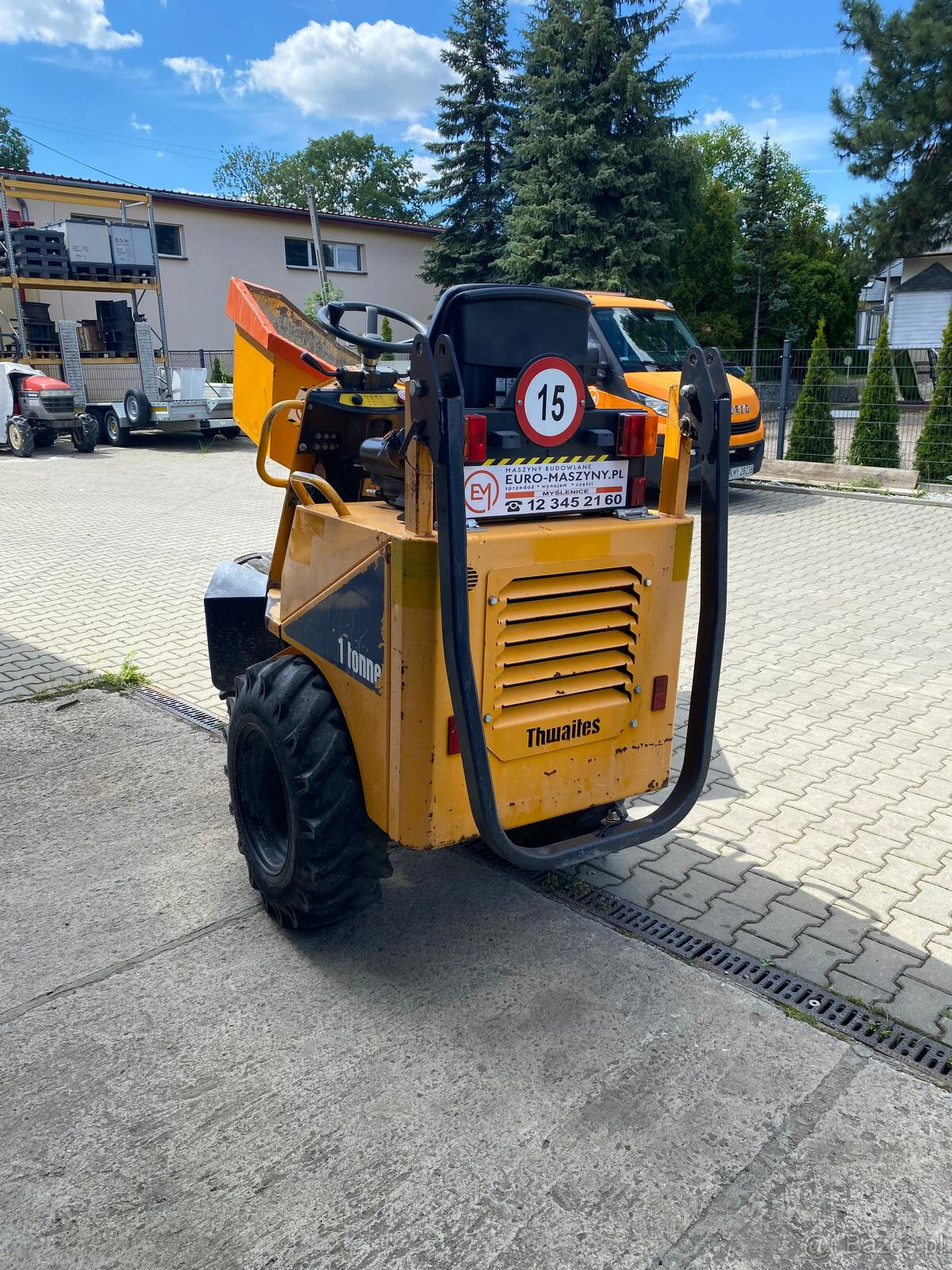 Wozidło budowlane / Minidumper MATCH 202 – 1 tona, 2018 rok, - 3