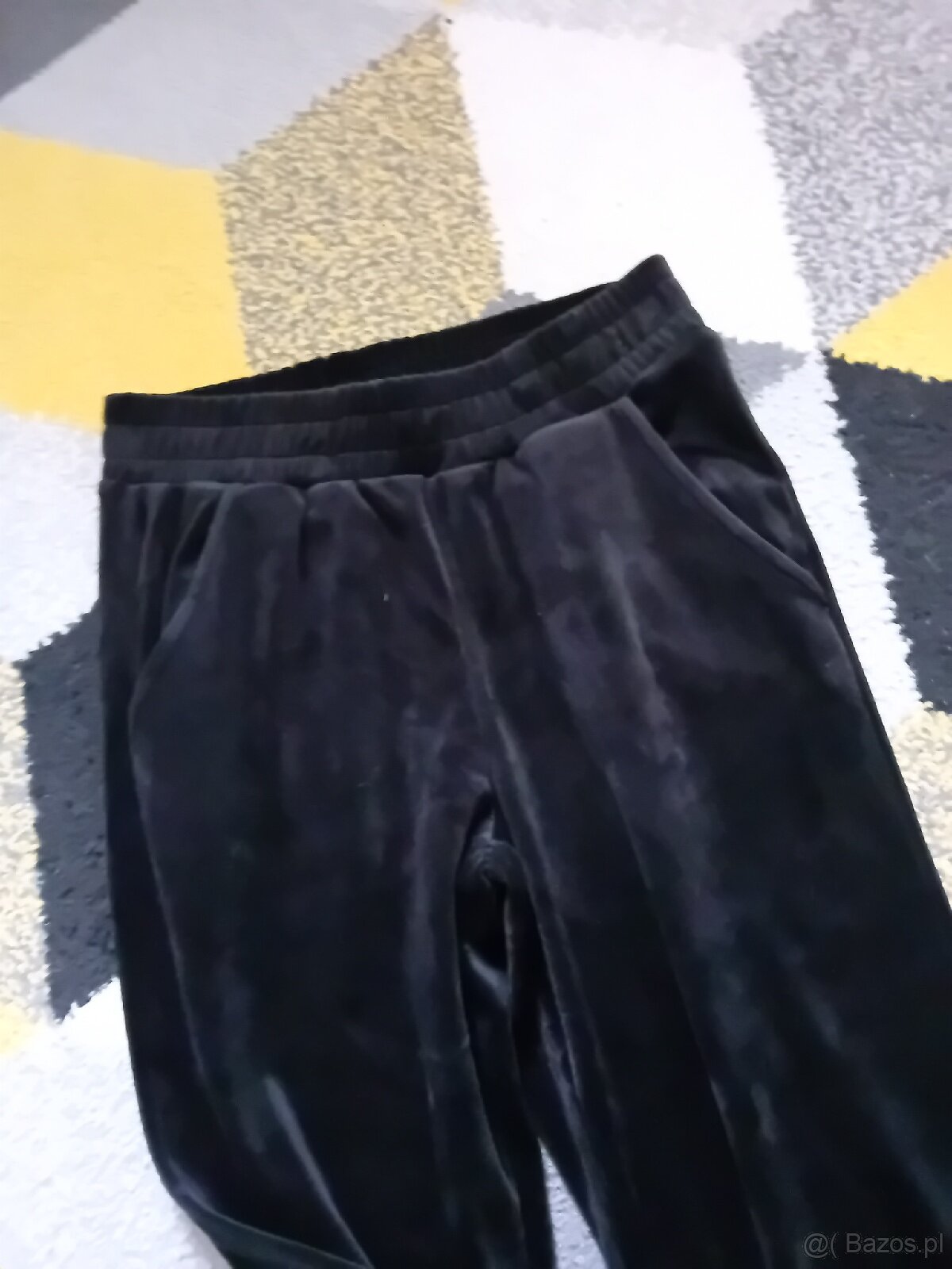 Spodnie dresowe welurowe - 3