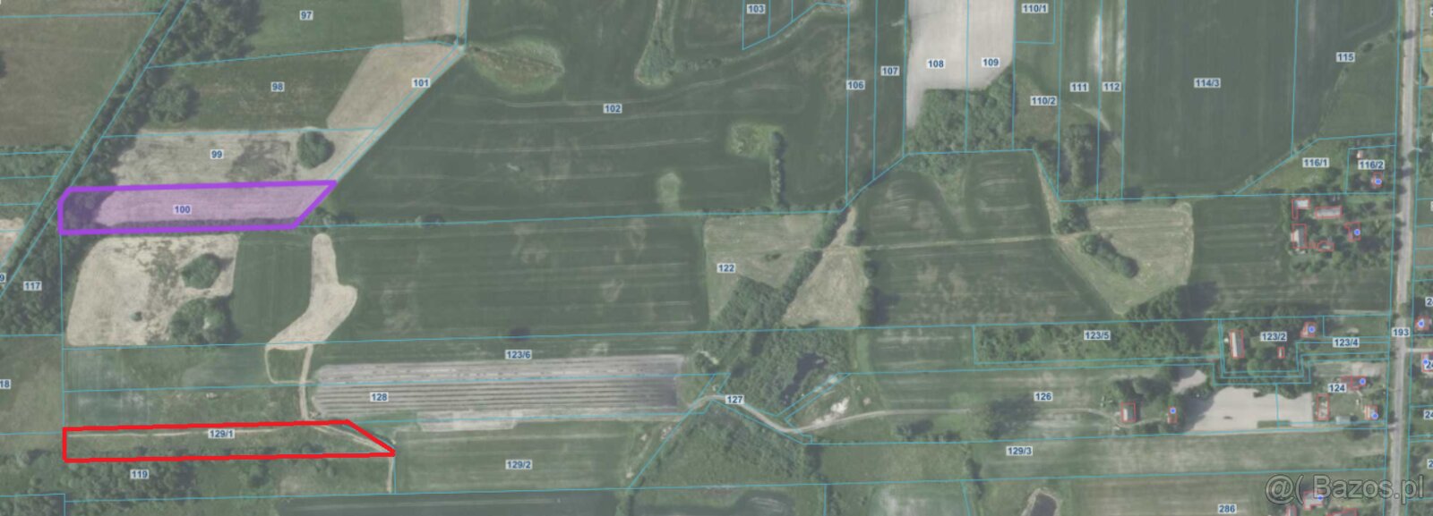 Sprzedam 6 działek rolnych, pow. 3,39 ha Garbatówka Kol. - 3