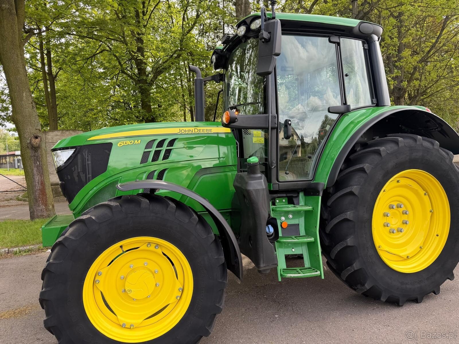 Ciągnik Rolniczy John Deere 6130 M monitor do GPS, amortyzow - 3