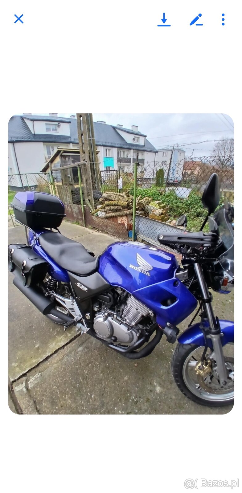 Sprzedam motor honda 500 - 3