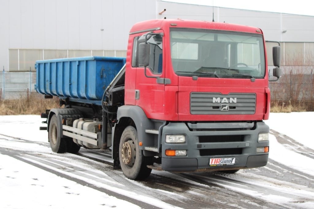 MAN MAN TGA 18.350, CRANE HIAB 102 - 3