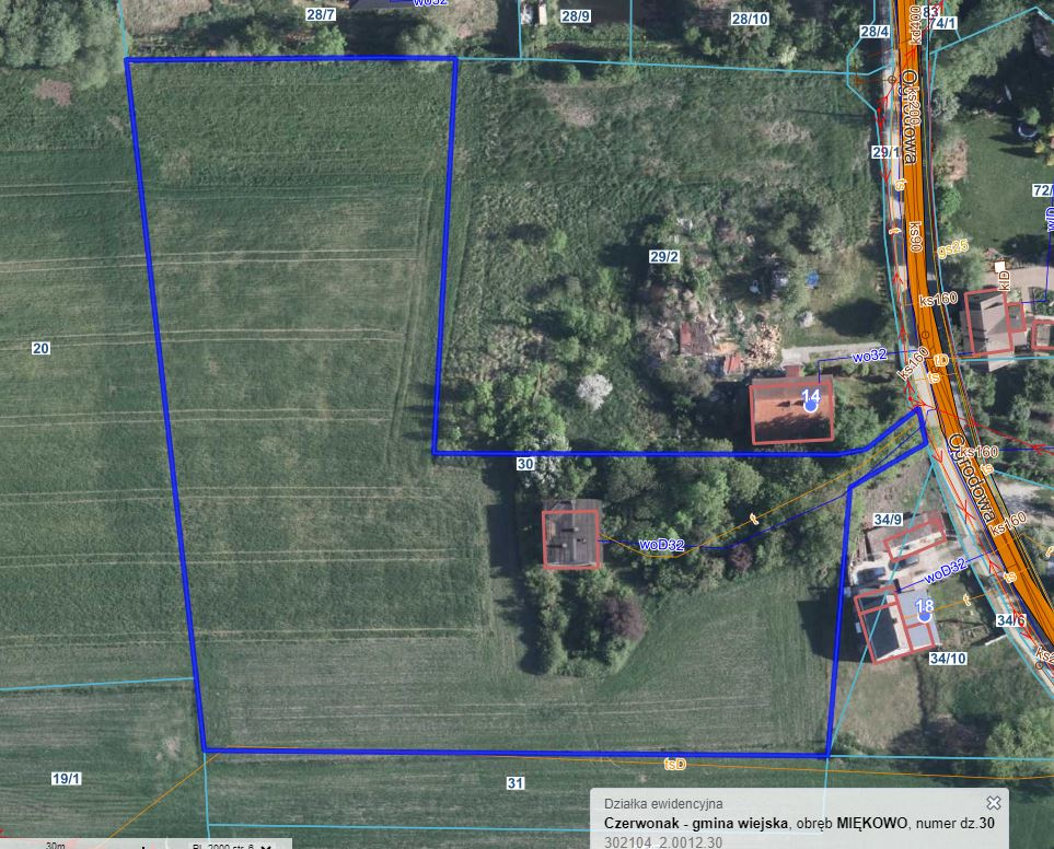 Działka 10037 m2 Miękowo gm. Czerwonak k.Poznania - 3