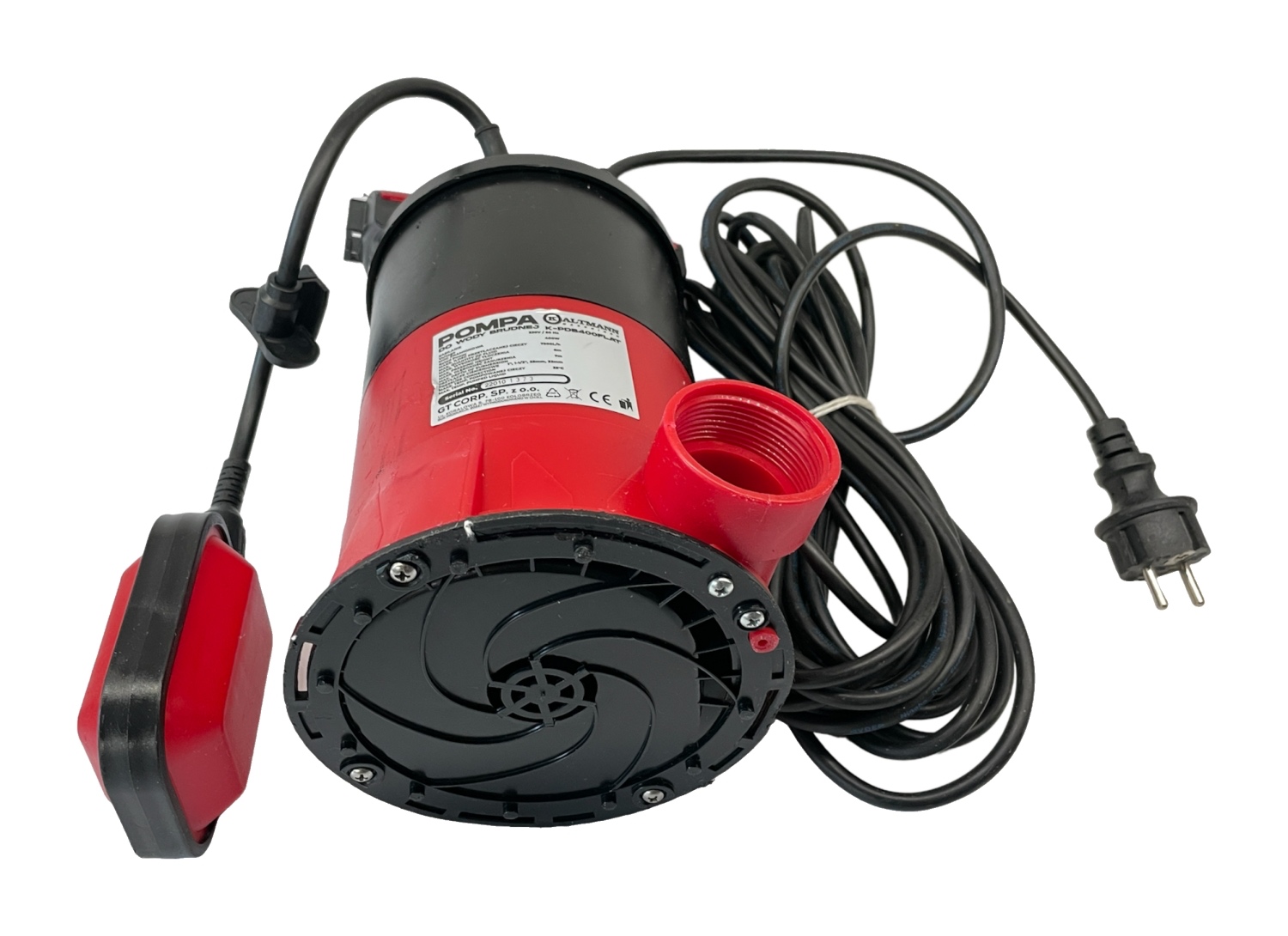 Pompa do wody brudnej Kaltmann 400 W - 3