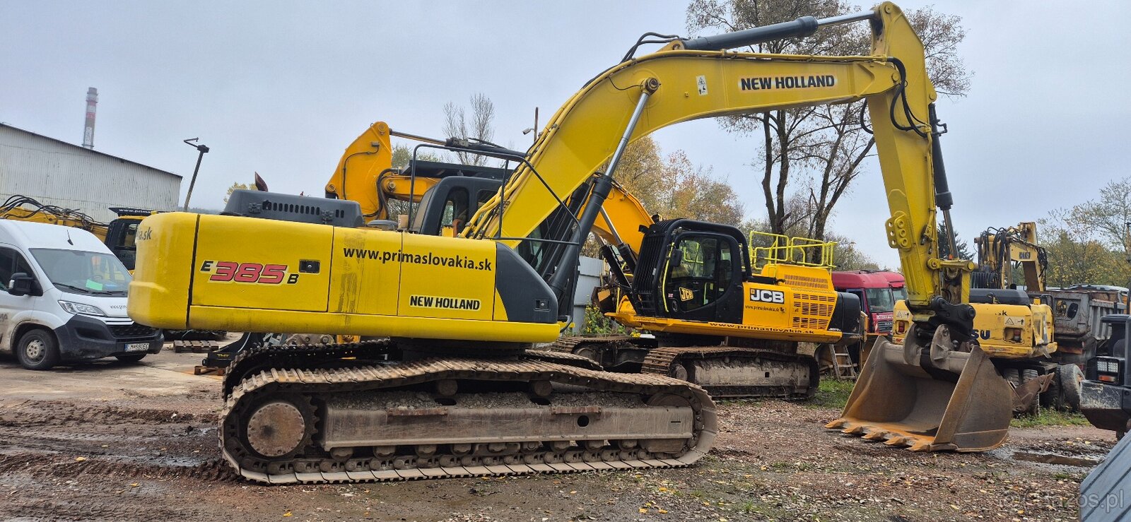 szpredam koparka New Holland 385 LC - 3