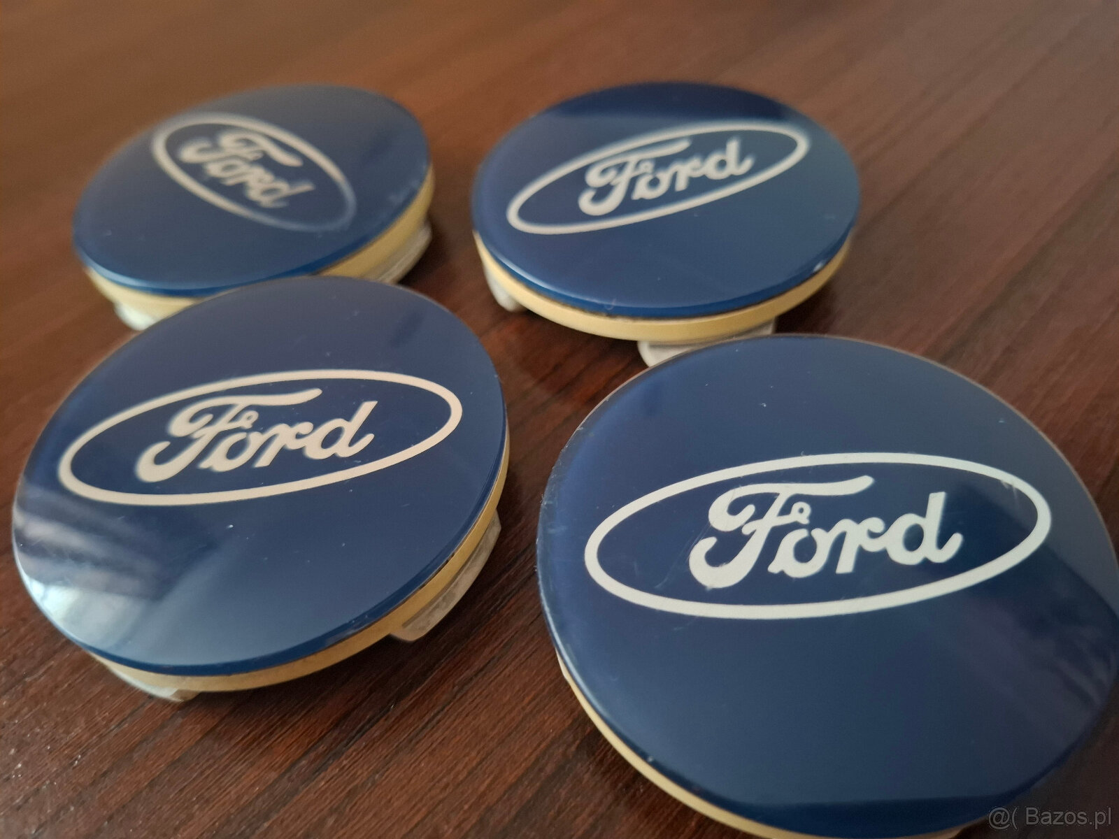 Ford 4 oryginalne dekieleki do felg 60mm - 3