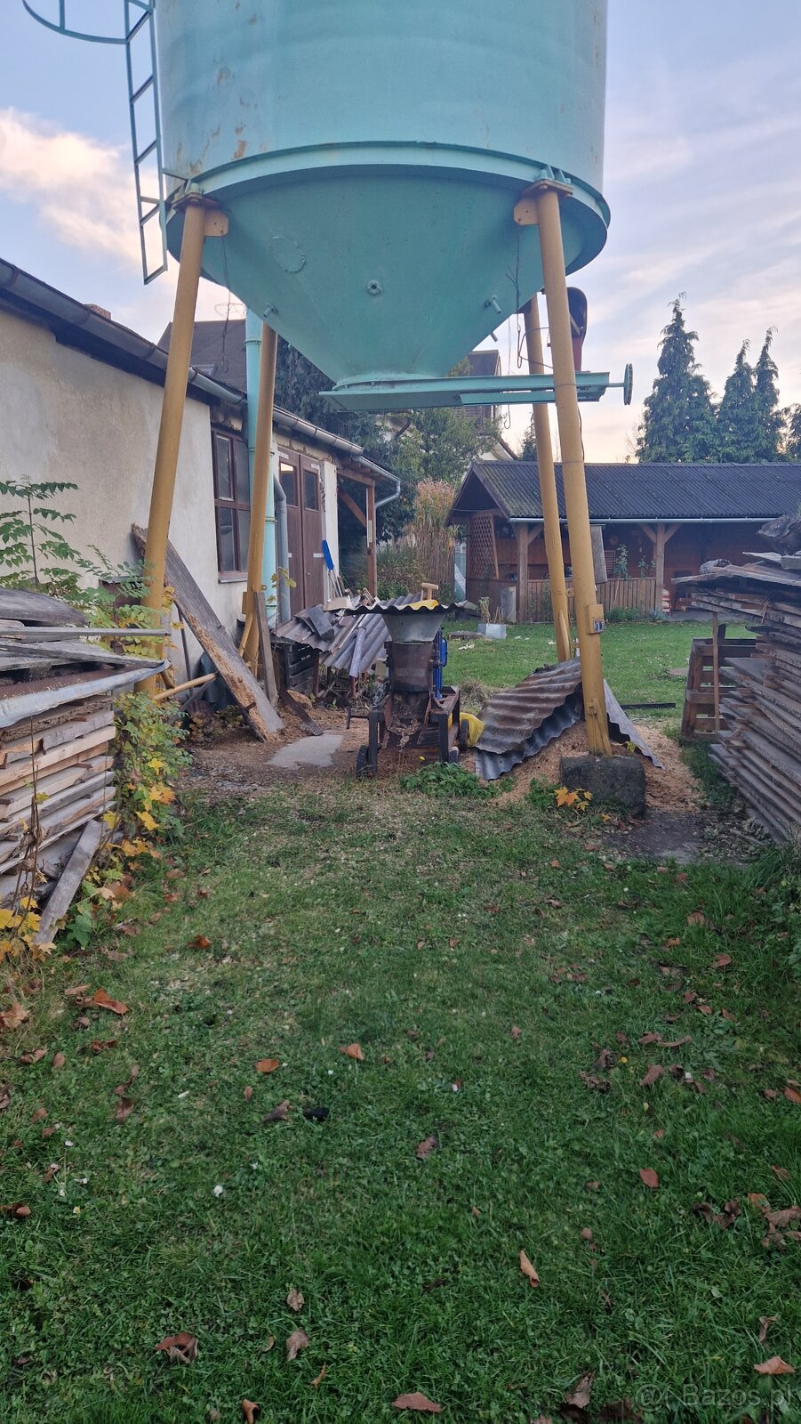 pojemnik, zbiornik na materiały sypkie i budowlane, cement - 3