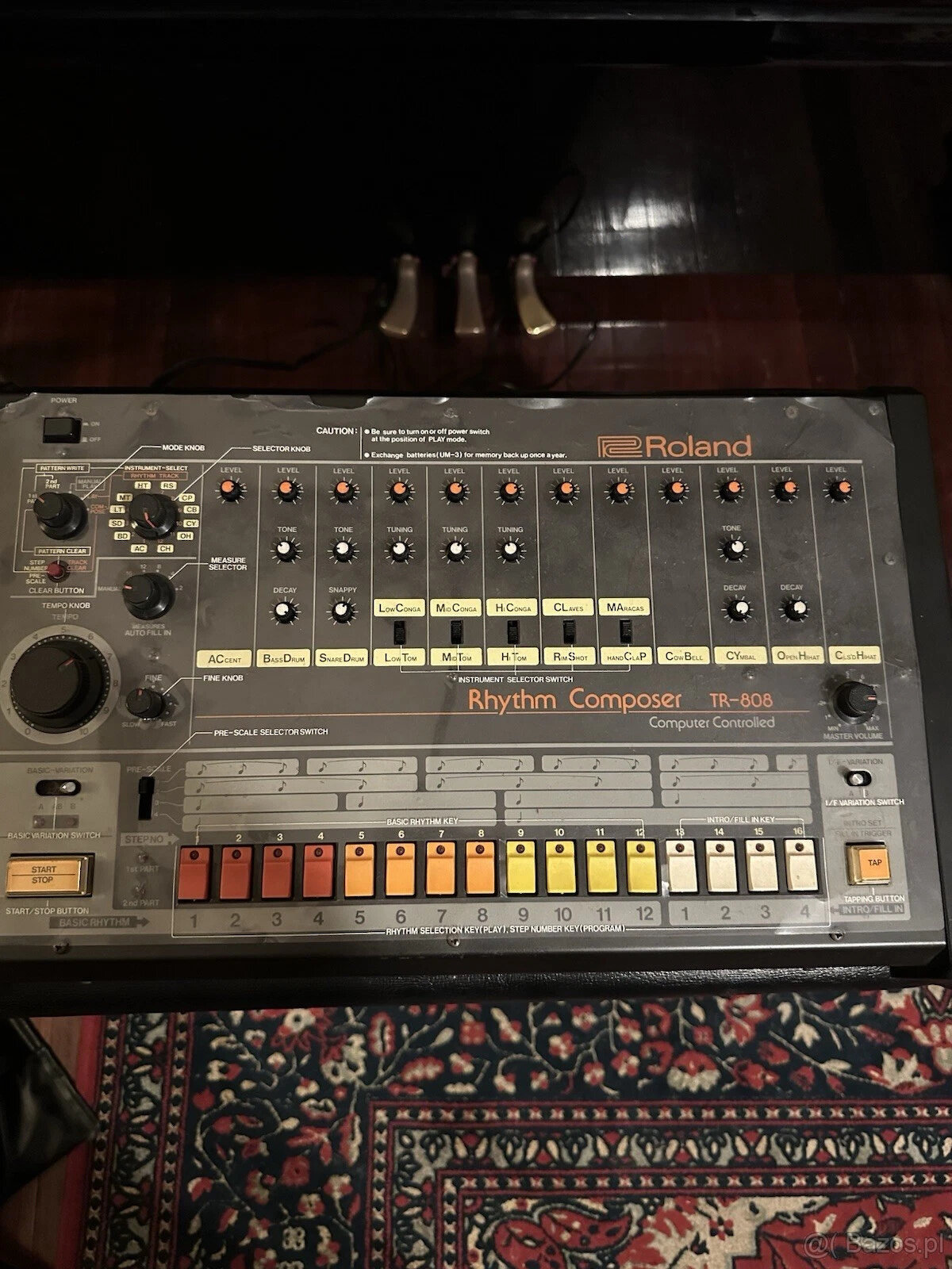 Roland TR-808 Automat perkusyjny MINT 240 V - 3