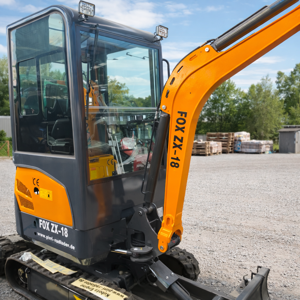 Minikoparka 1,8 t - 3