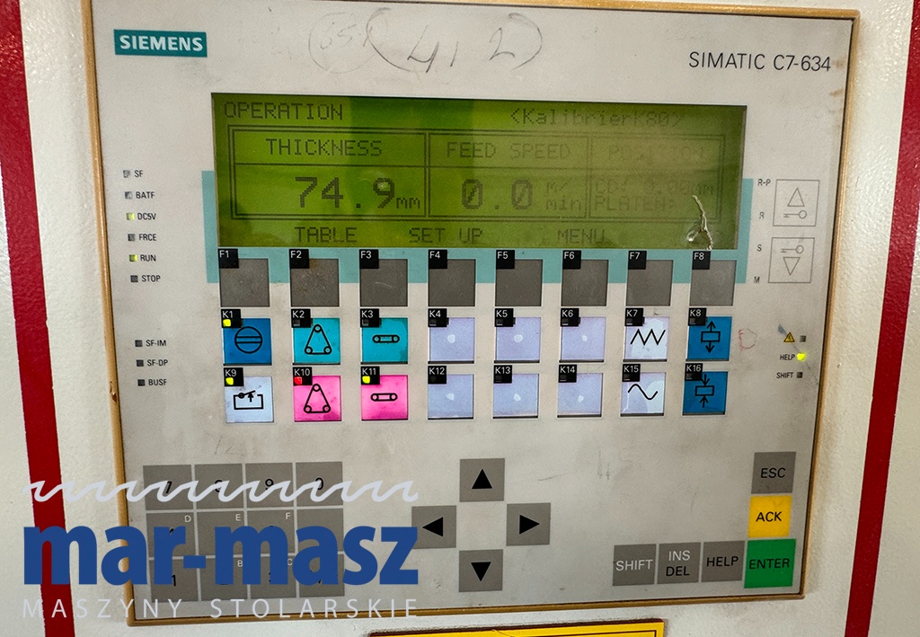 Szlifierka szerokotaśmowa WEBER LCE 2000 DP-1350 - 3