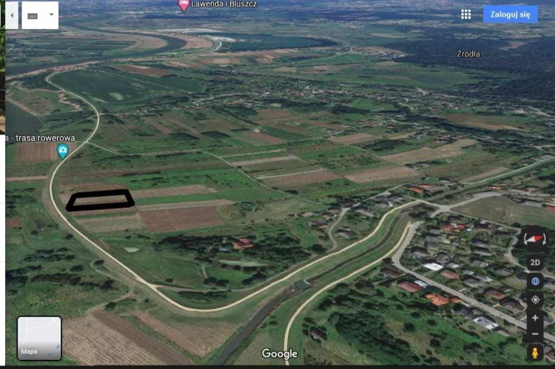 Cztery działki rolne - Okleśna, gm. Alwernia - 3