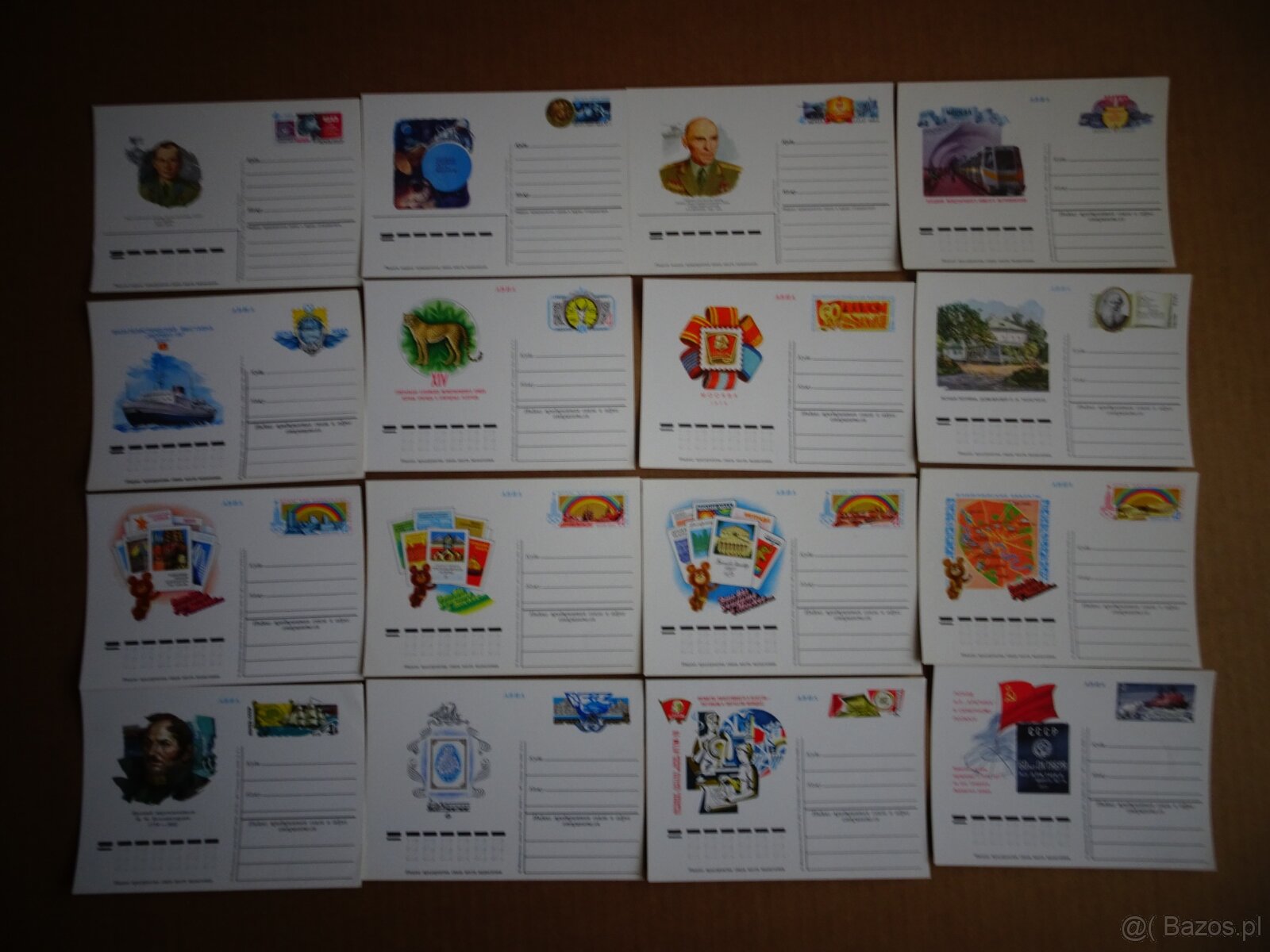 Czyste kartki pocztowe ZSRR--131 sztuk sztuk - 3