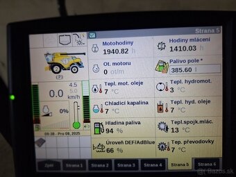 Sprzedam kombajn zbożowy New Holland CR 9.90. - 3