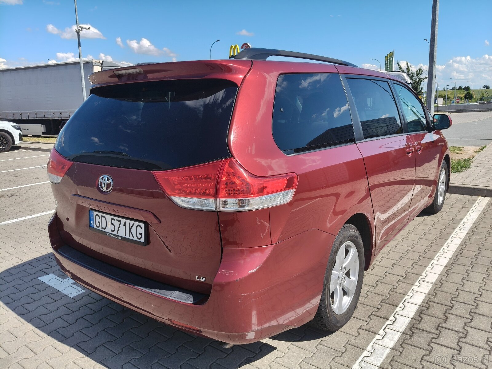 Sienna 3.5 benzyna 8 Osobowy automat okazja - 3