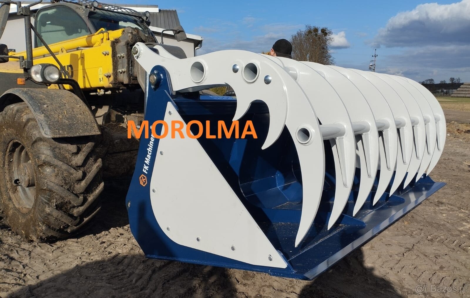 Łyżkokrokodyl łyżka z dociskiem szufla GOLIAT FK MACHINERY - 3