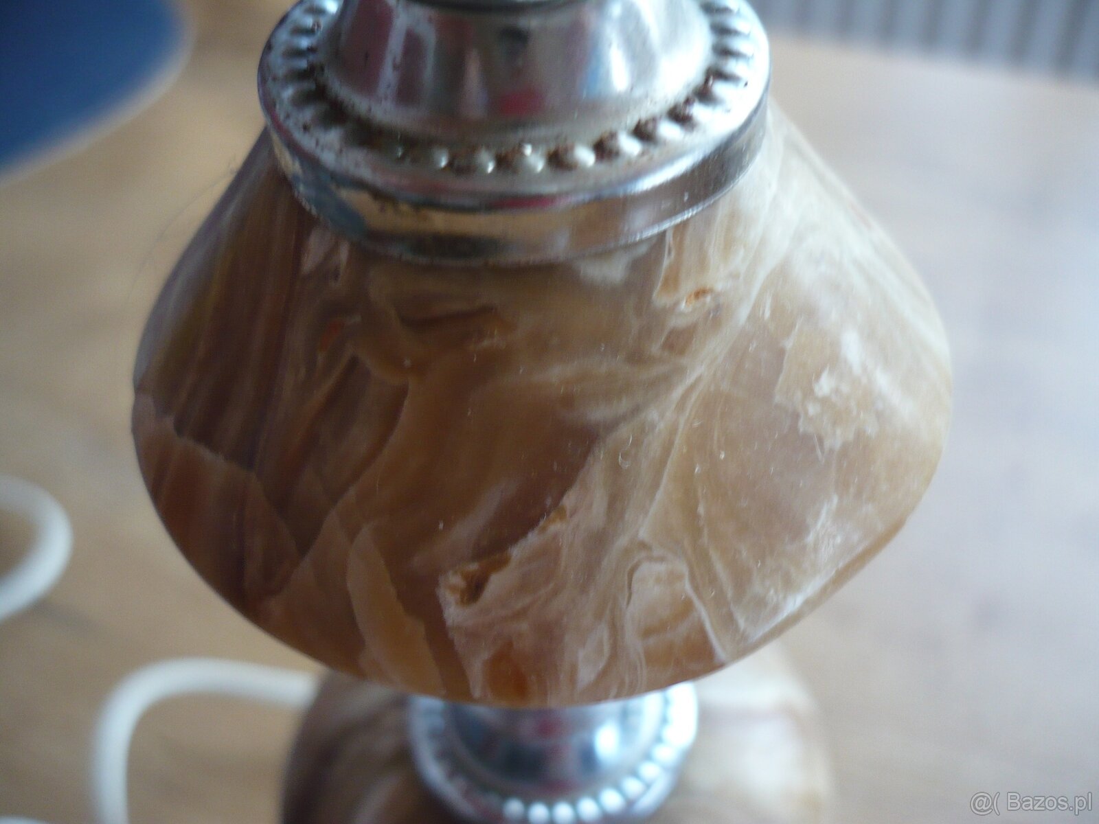 Lampka Retro Marmur lat 80 tych. - 3