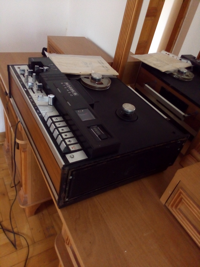 Magnetofon szpulowy Unitra M2405S 1977r. - 3