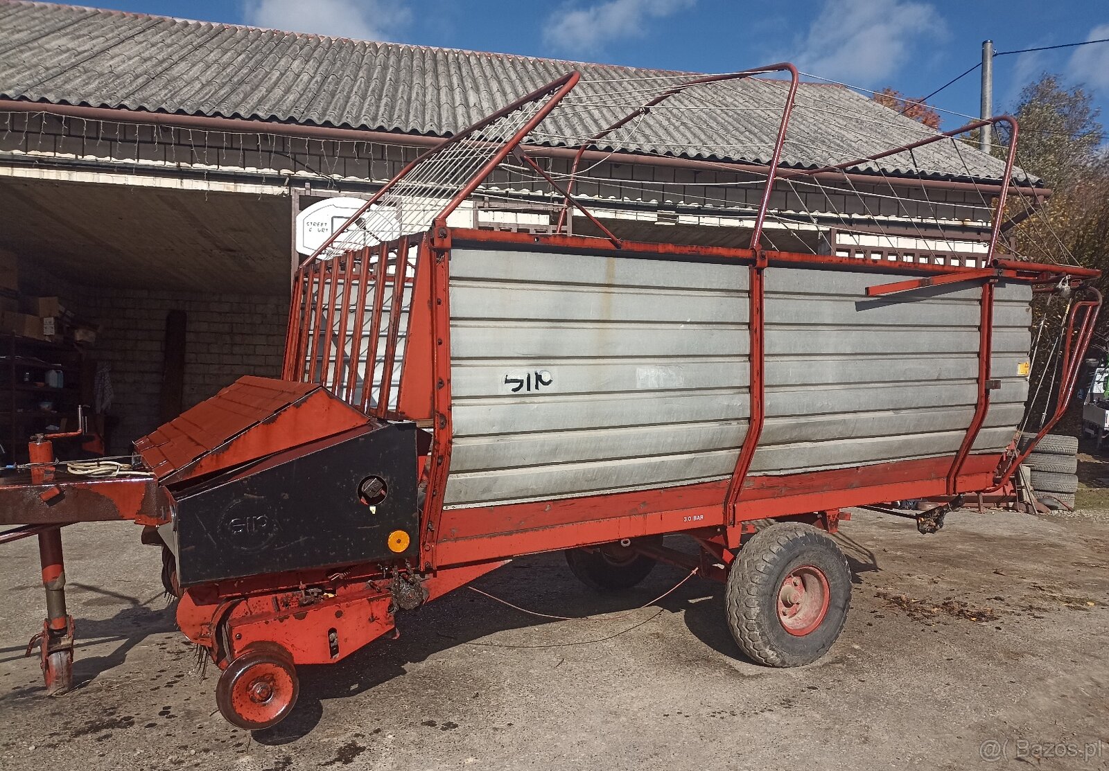 Przyczepa samozbierająca jugosłowiańska SIP 2 - 3