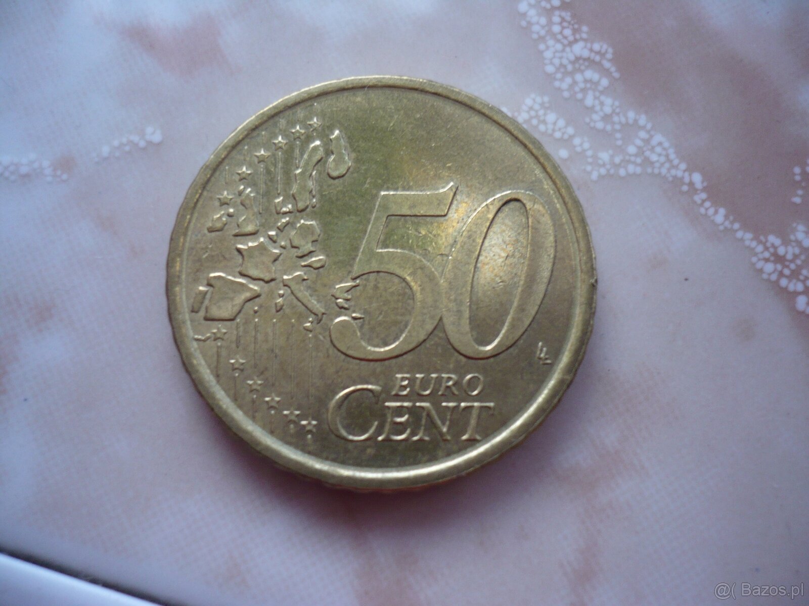 Moneta Kolekcjonerska 50 Eurocent 1999 rok. Rzadkość. - 3