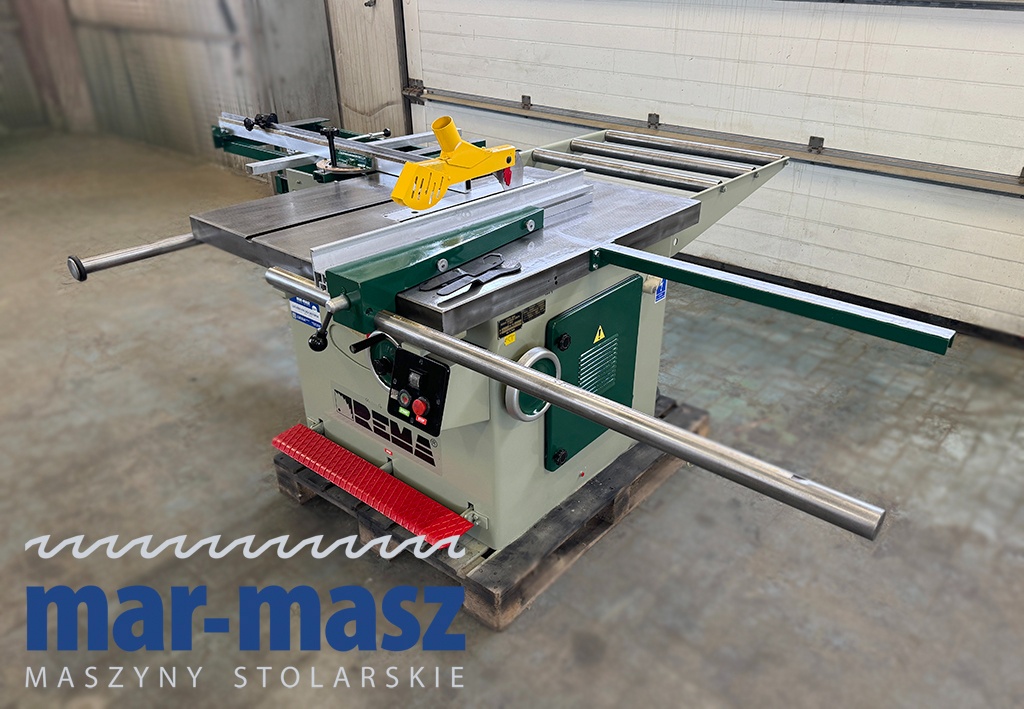 Piła tarczowa z wózkiem pilarka REMA DMLA-35 - 3