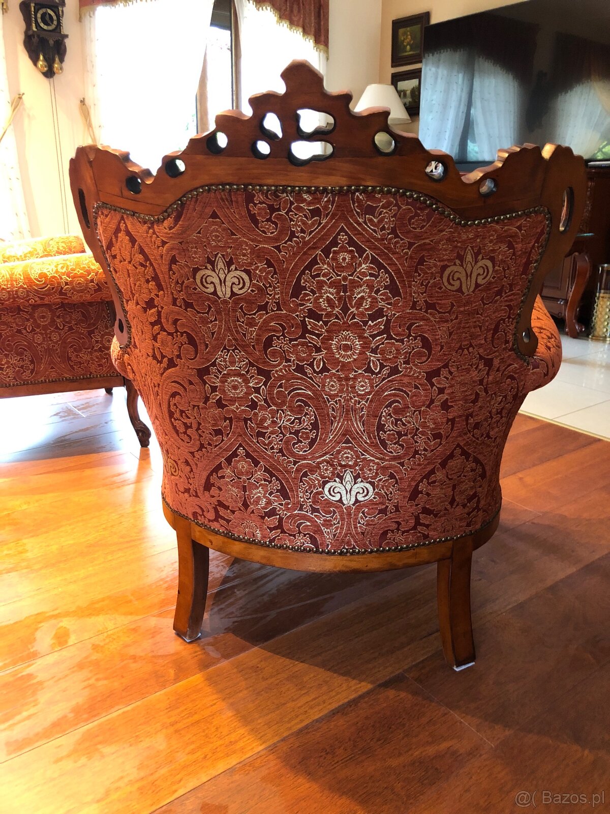 Sofa i dwa fotele ludwik - 3