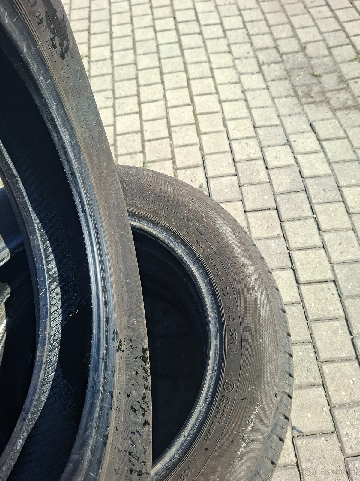 opony 165/65/14 R CONTINETAL ECO CONTACT 5 stan bdb jak nowe - 3