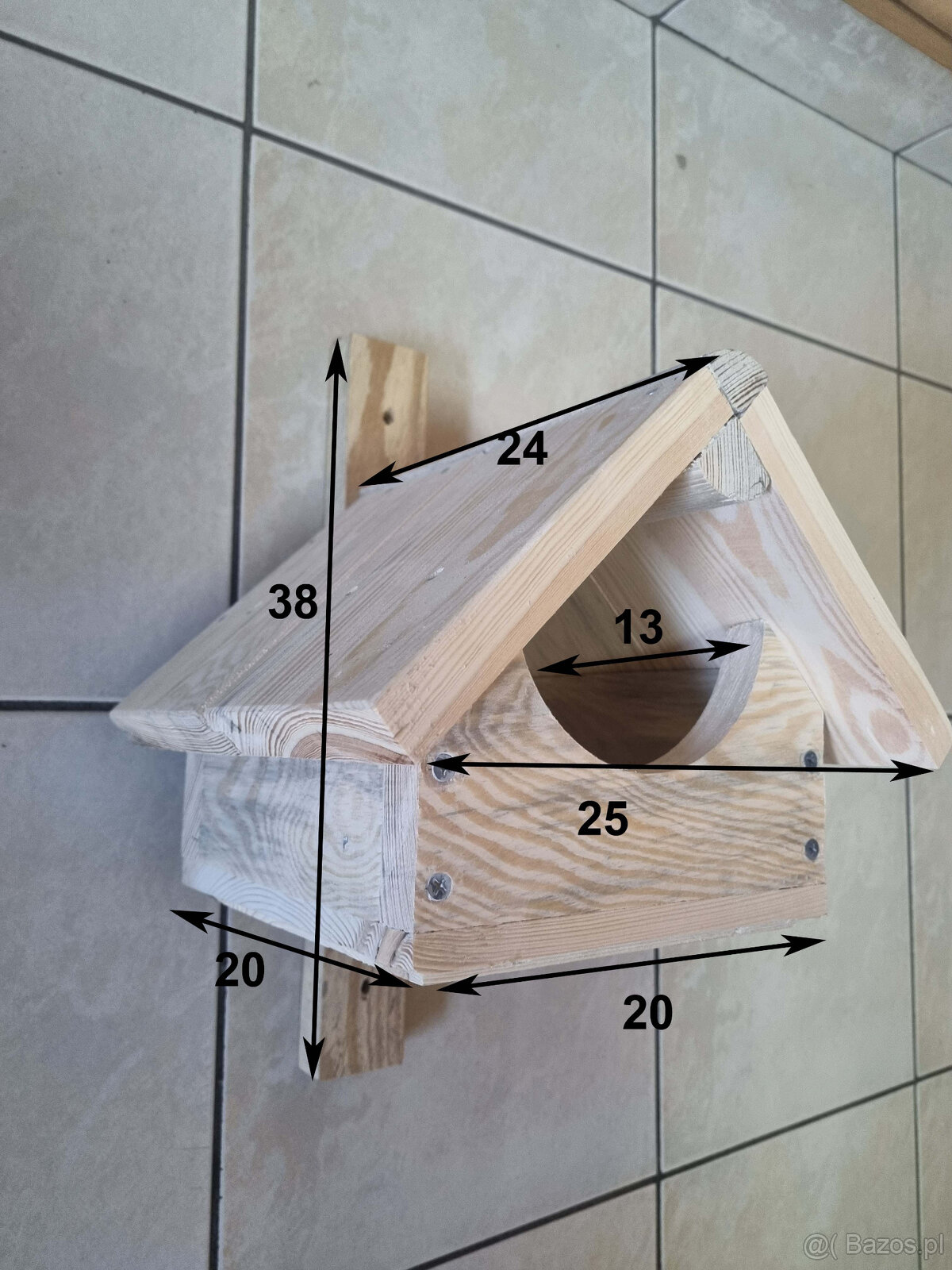 budka lęgowa kos, cukrówka,sierpówka - 3