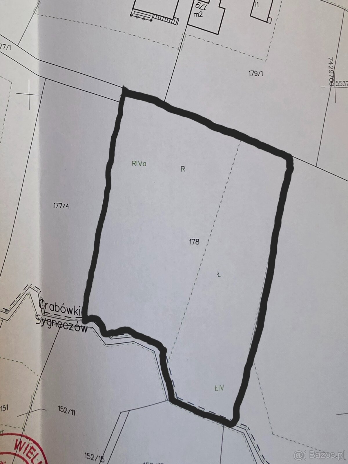 NA SPRZEDAŻ – DZIAŁKA BUDOWLANA – GRABÓWKI (MAŁOPOLSKA, GM. - 3
