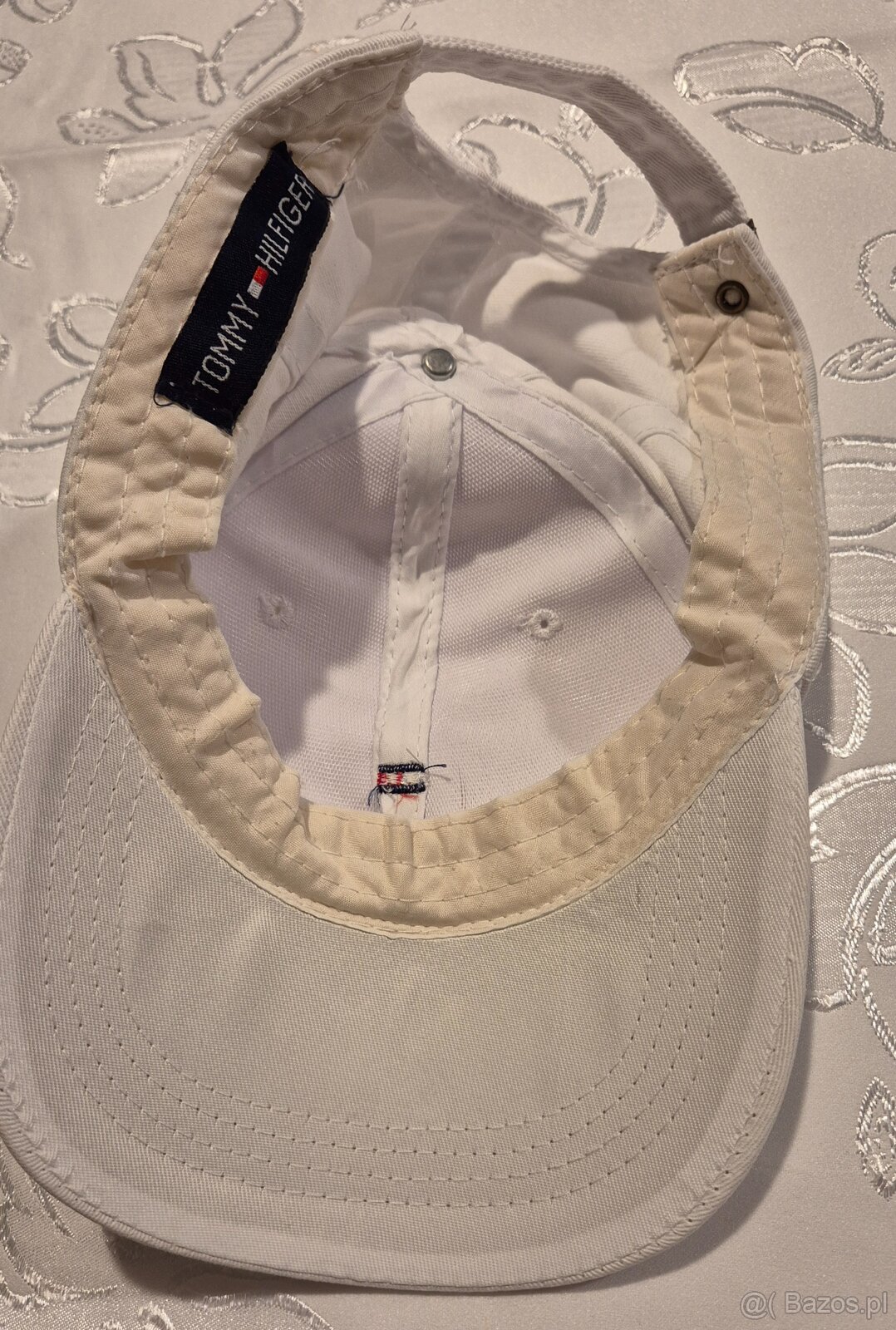 Tommy Hilfiger czapka z daszkiem biała - 3