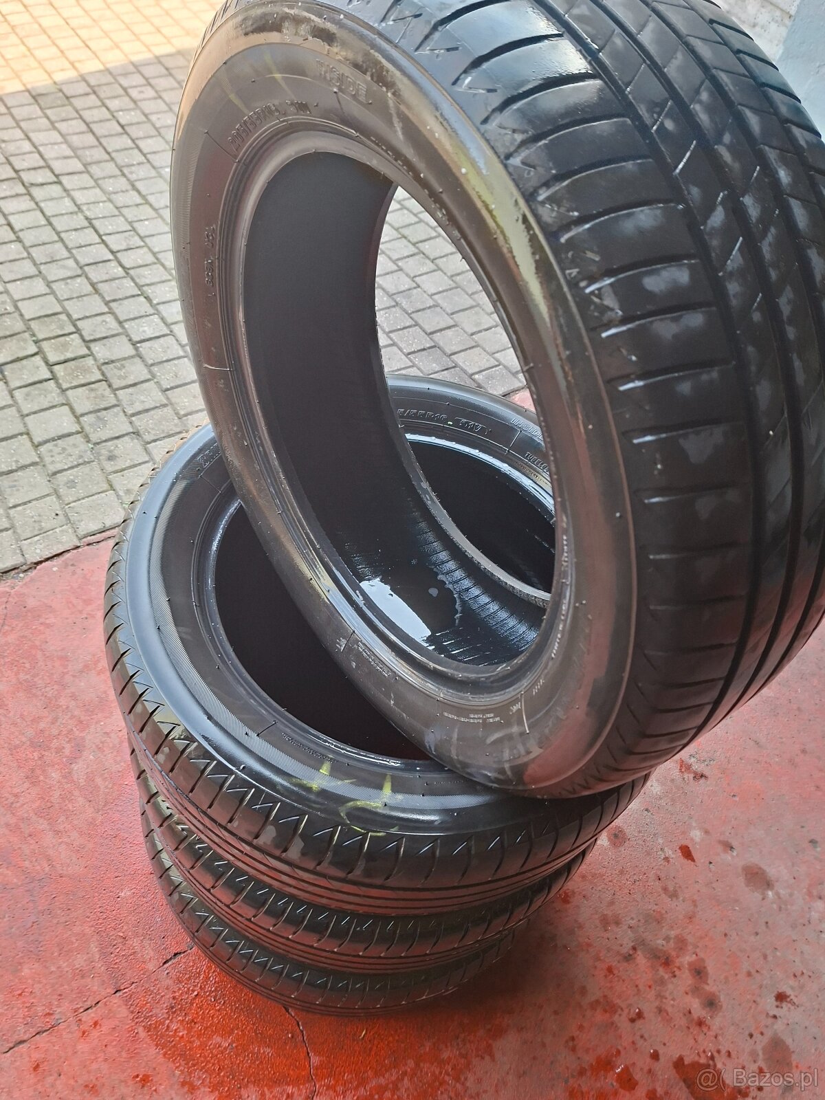 opony 205/55/16 r BRIDGESTONE TURANZO T005 91 v nie naprawia - 3