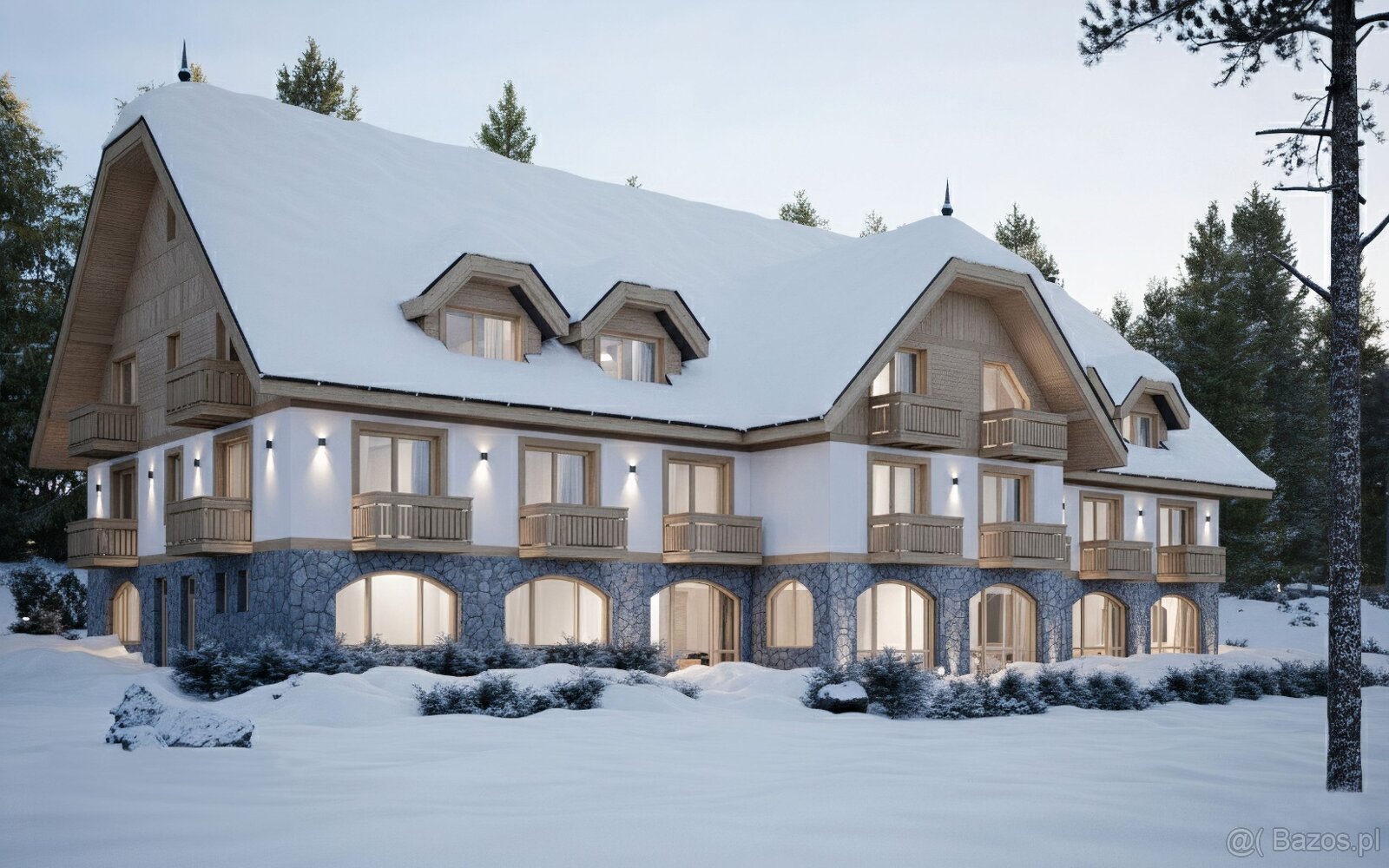 NA SPRZEDAŻ PROJEKT DEWELOPERSKI Z POZWOLENIEM W TATRACH - 3