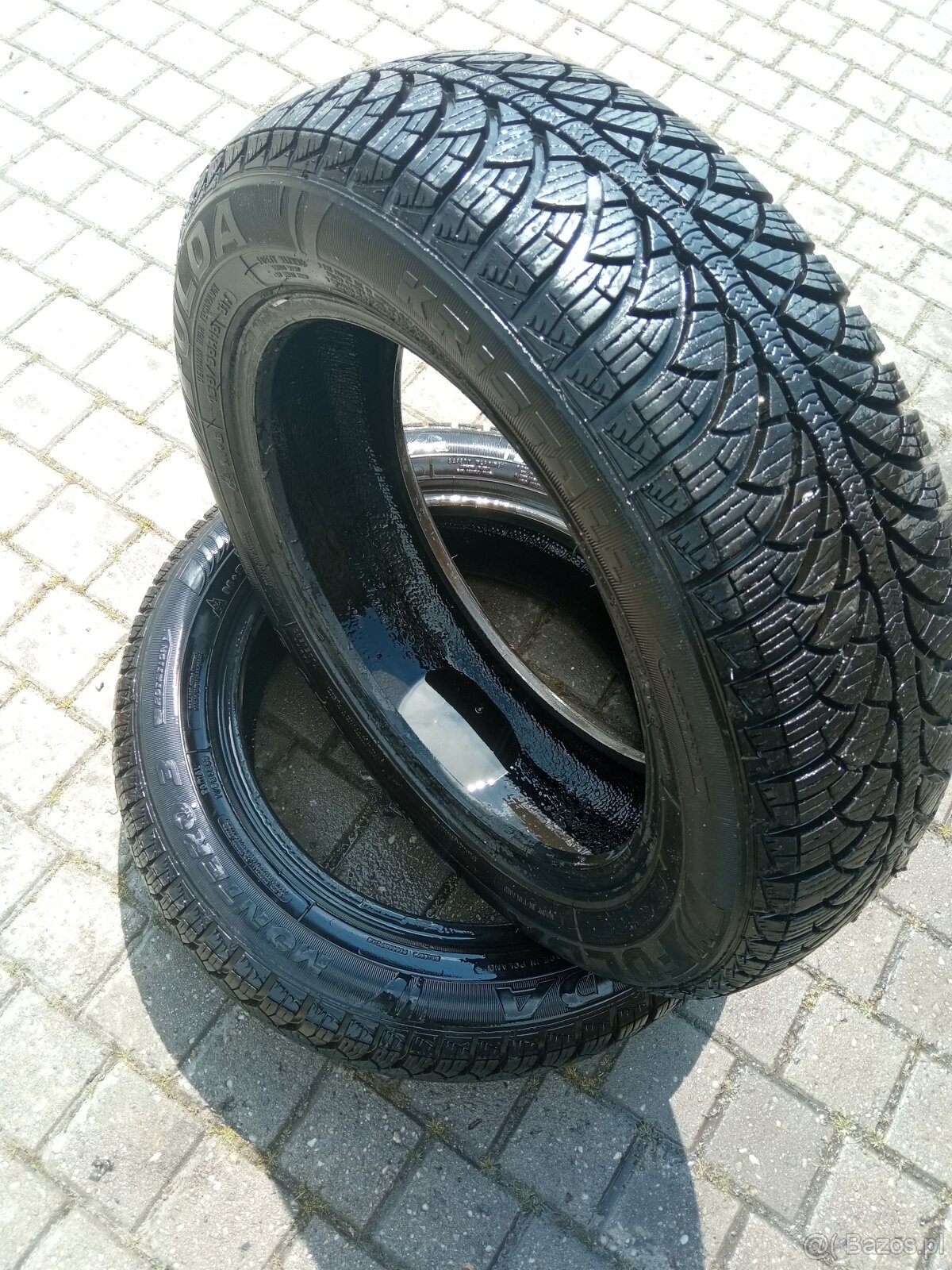 opony 165/65/15 r FULDA MONTERO3 CRISTAL m+s 2 sztuki nie uż - 3