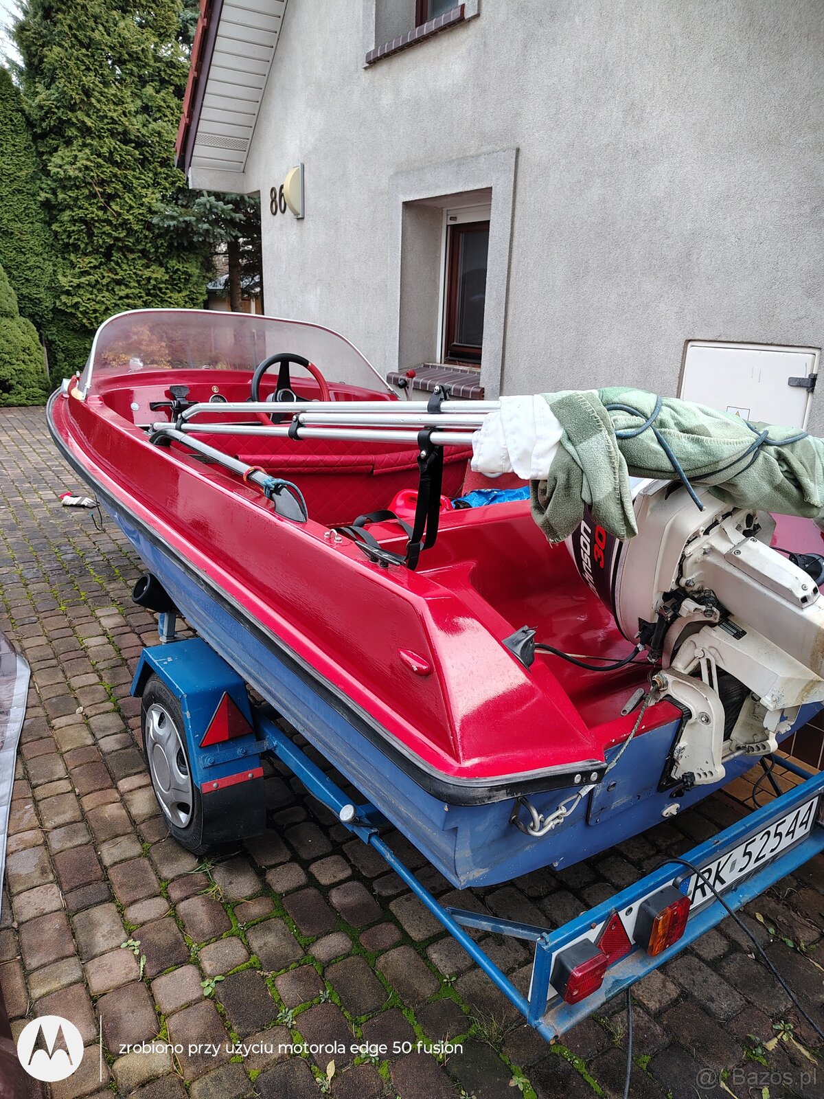 motorówka silnik 30 przyczepka / SUPER - 3
