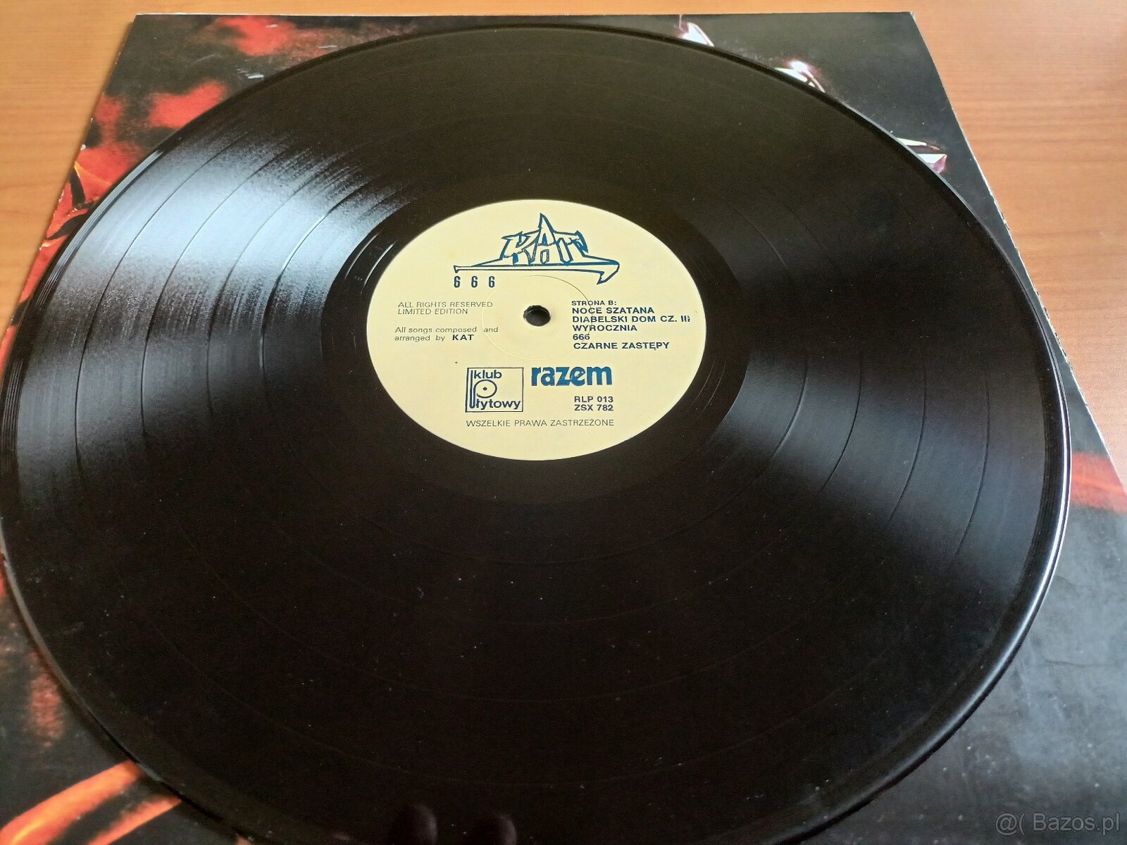 winyl Kat – 666 (1986, 1st press) - 3