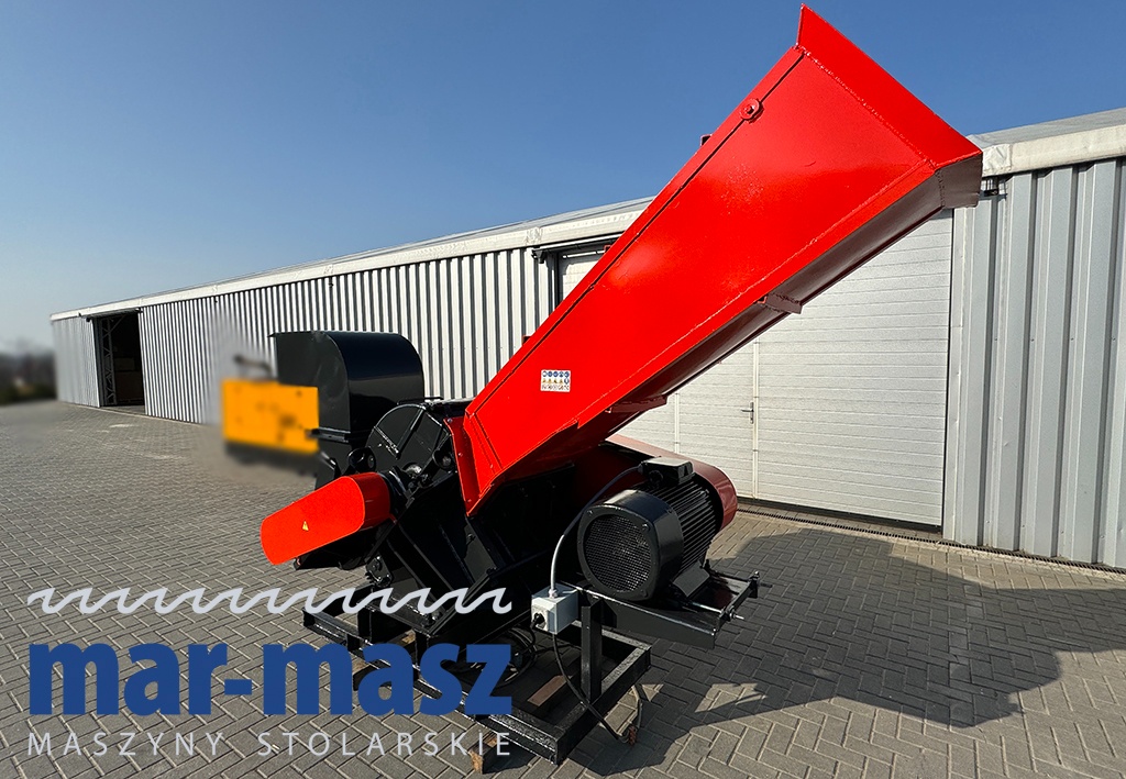 Rębak / Rozdrabniacz do drewna bębnowy - 3