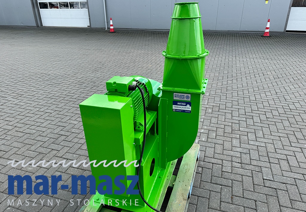 Wentylator do odciągu trocin wyciąg 11kW KALMAR - 3