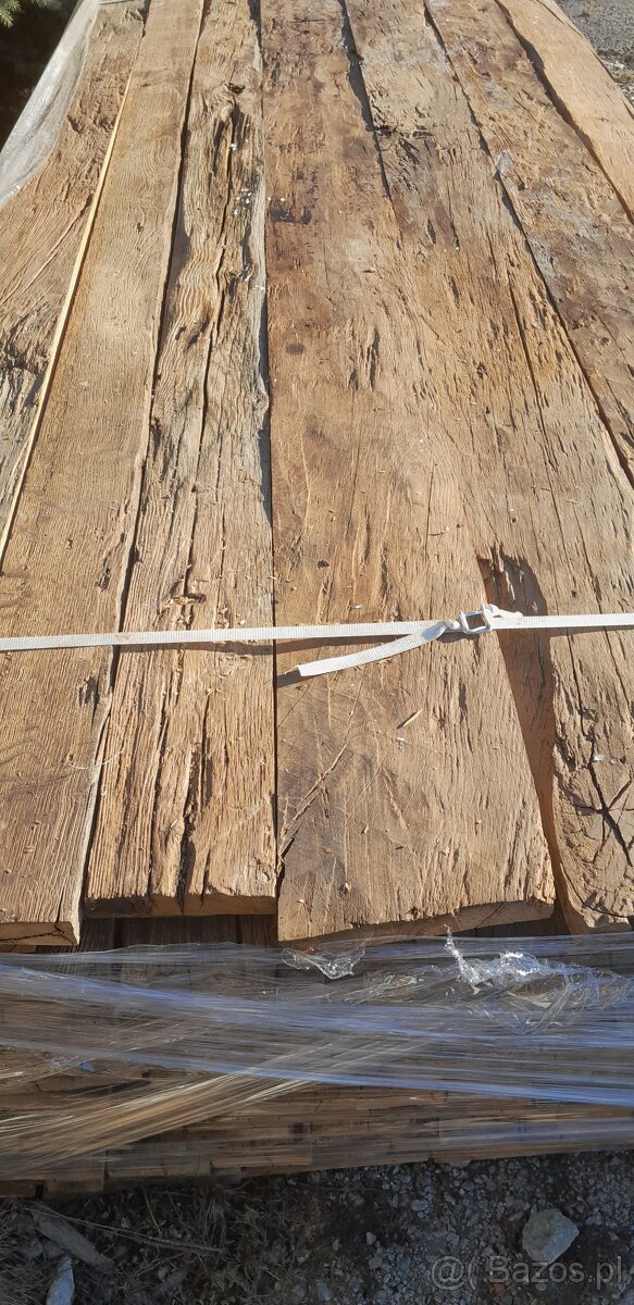 Stare drewno debowý oklad - 3