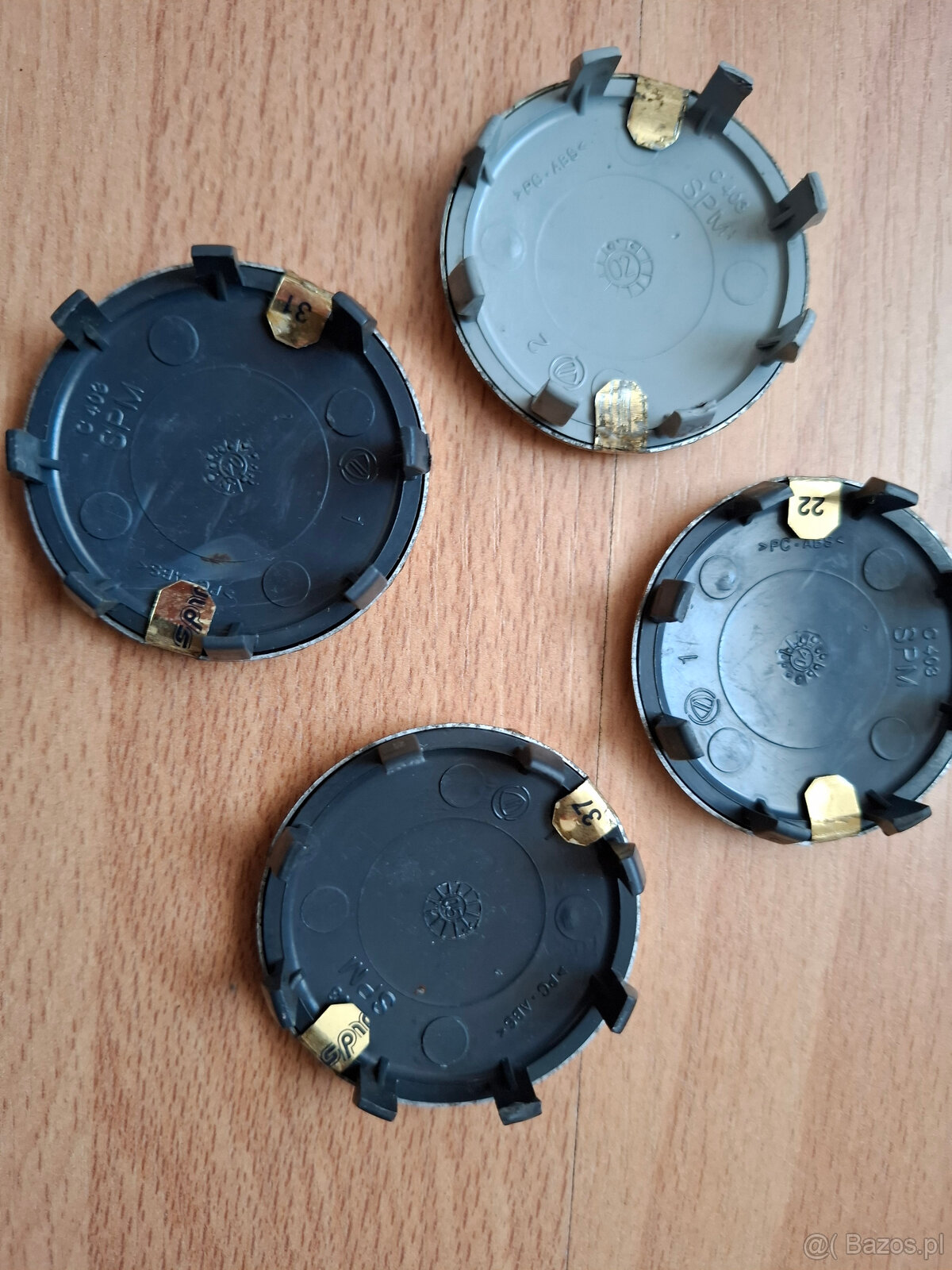 ALFA ROMEO 4 oryginalne dekieleki do felg 50mm - 3