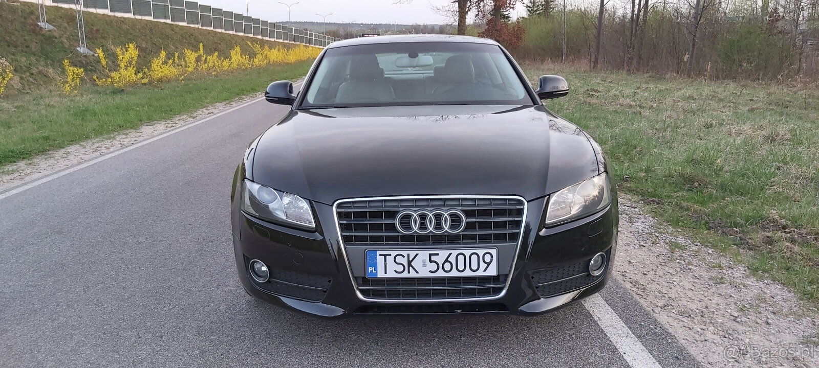Audi A5 coupe 2,0TDI 170KM 2009r 164000 km Europa skóra - 3