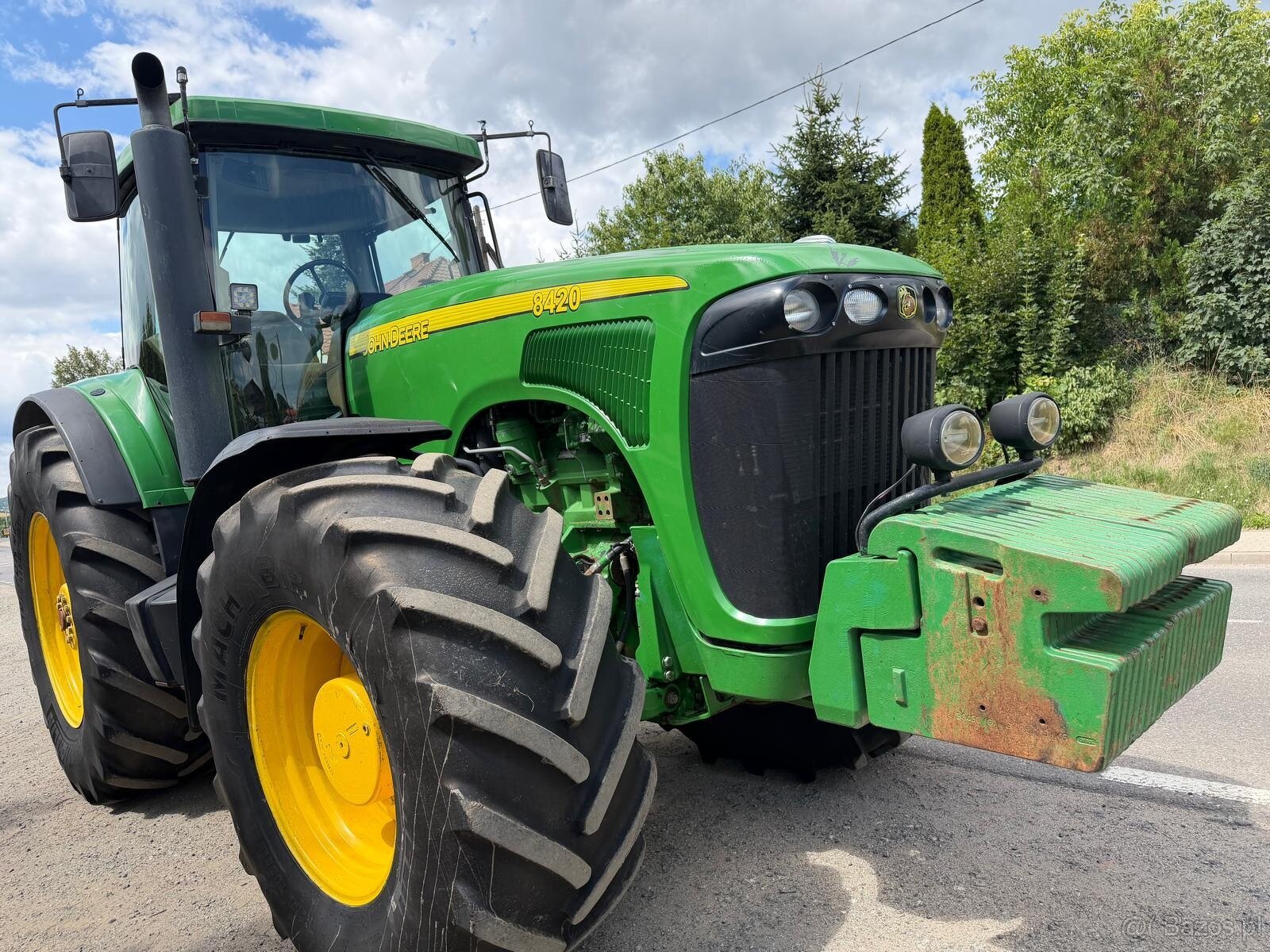 Ciągnik rolniczy John Deere 8420 PowerShift rok prod.2003 sp - 3