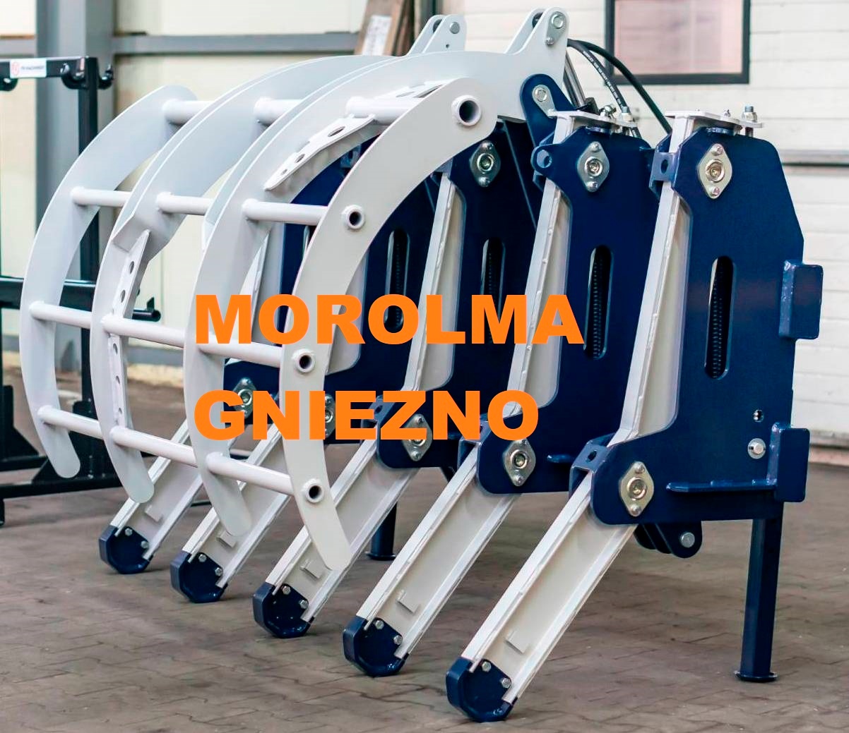 Brona leśna zgrabiarka do gałęzi FK MACHINERY grabie leśne - 3