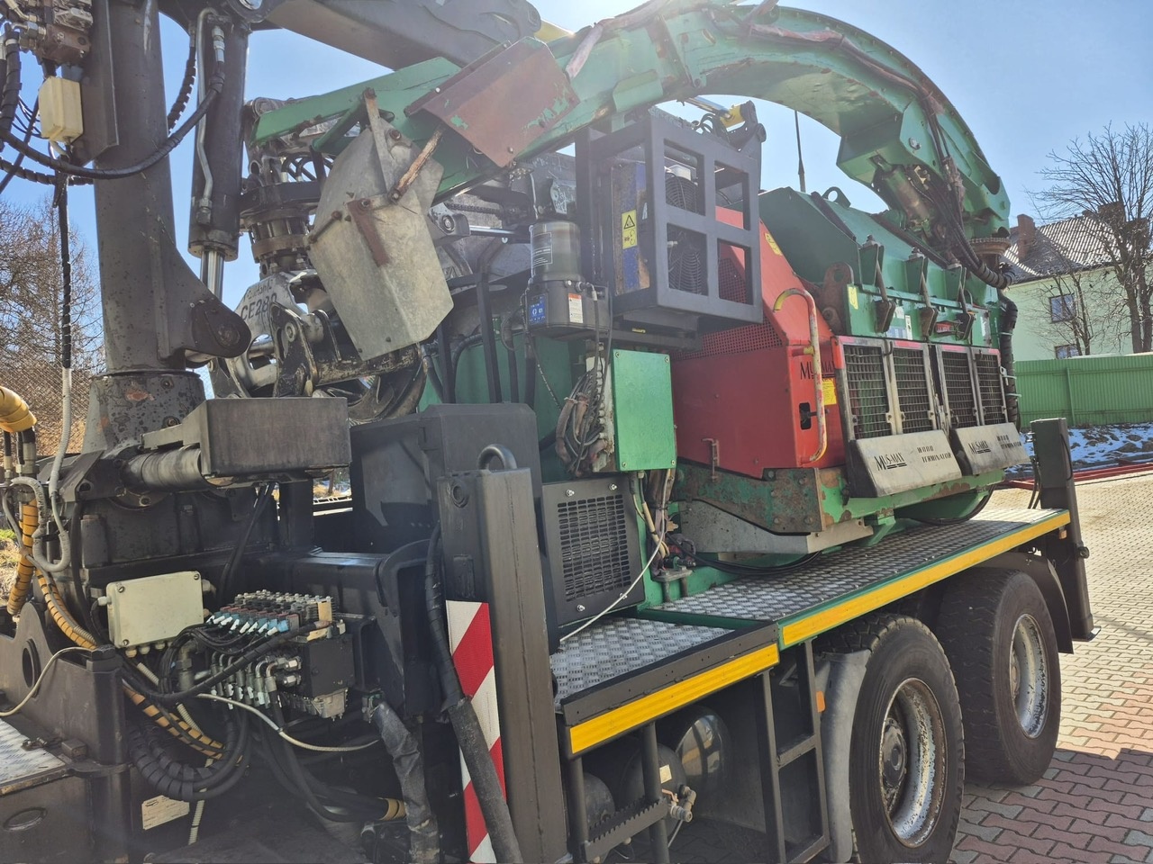 Rębak MUS MAX Terminator WT 10 NMV na MAN TGS 26440 - 3