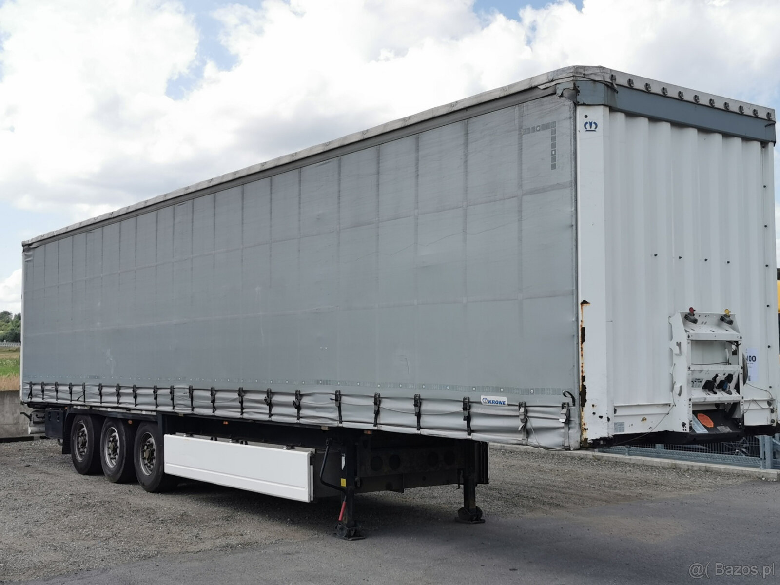 Sprzedam naczepę platformową KRONE - 3