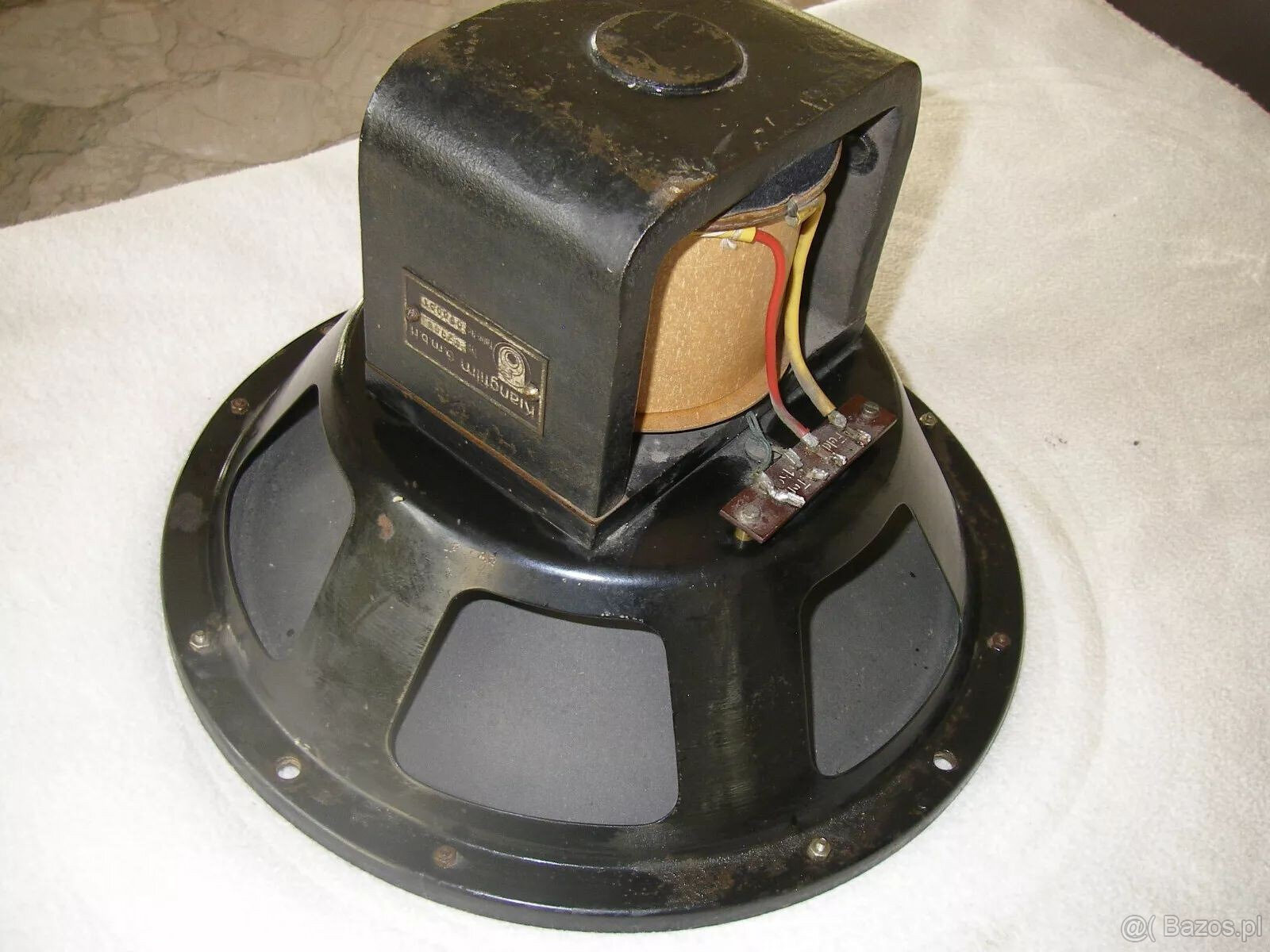 Głośniki polowe Klangfilm typ KL42006 12(30 cm) 15 Ohm rok 1 - 3