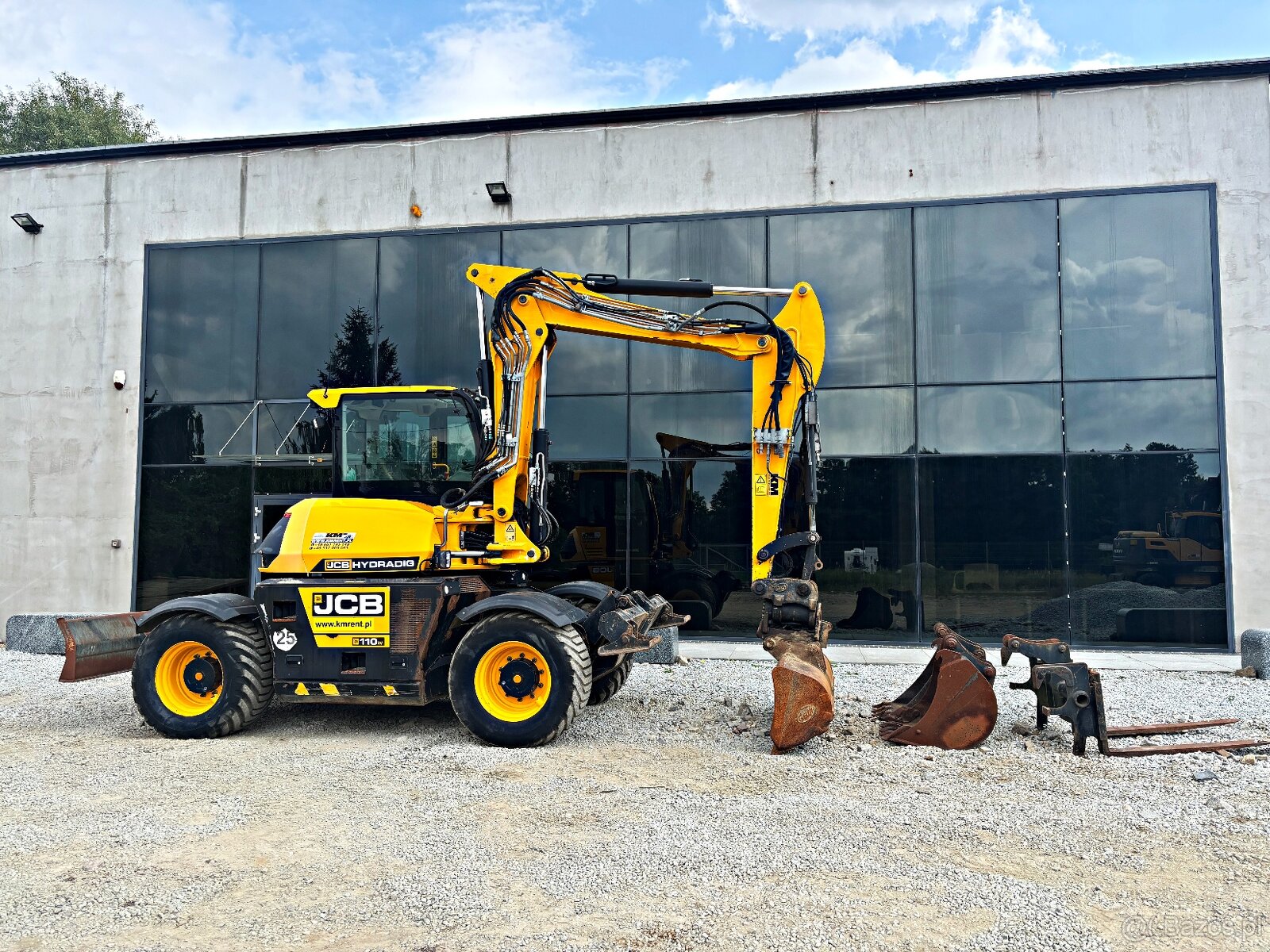 JCB HD110WT 4F KOPARKA KOŁOWA HYDRADIG POWERTILLT 2019R | LI - 3
