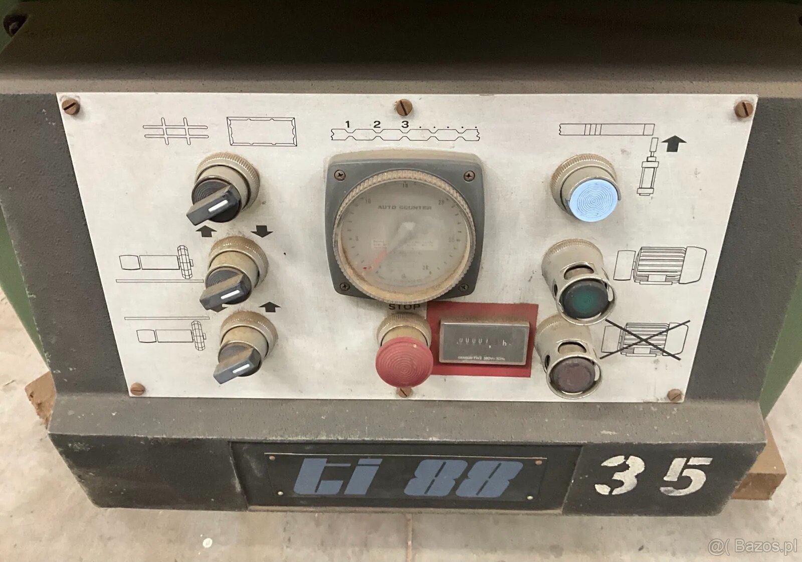 Automatyczna frezarka do wczepów, szprosów OMGA TI88 - 3